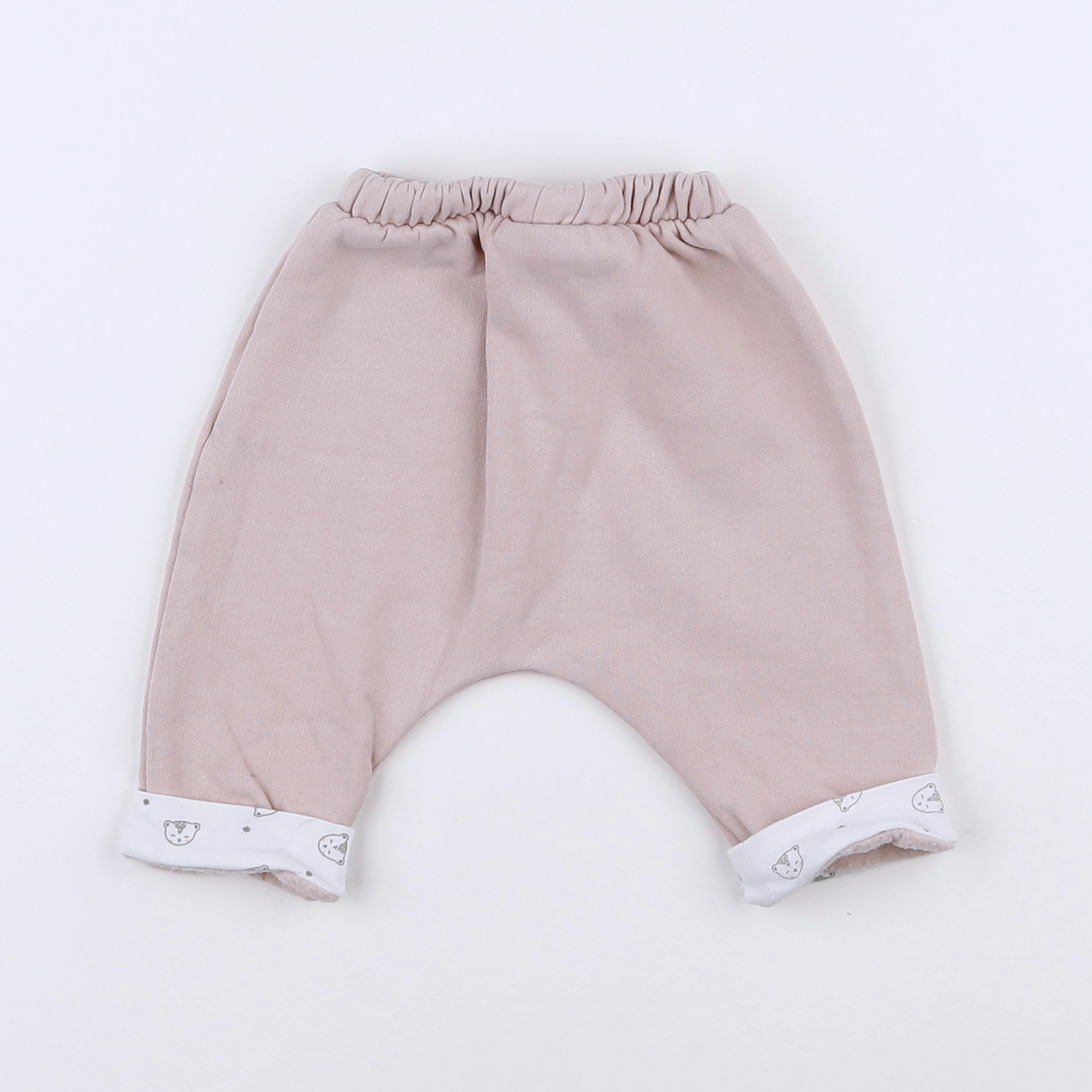 Vertbaudet - sarouel rose - 1 mois