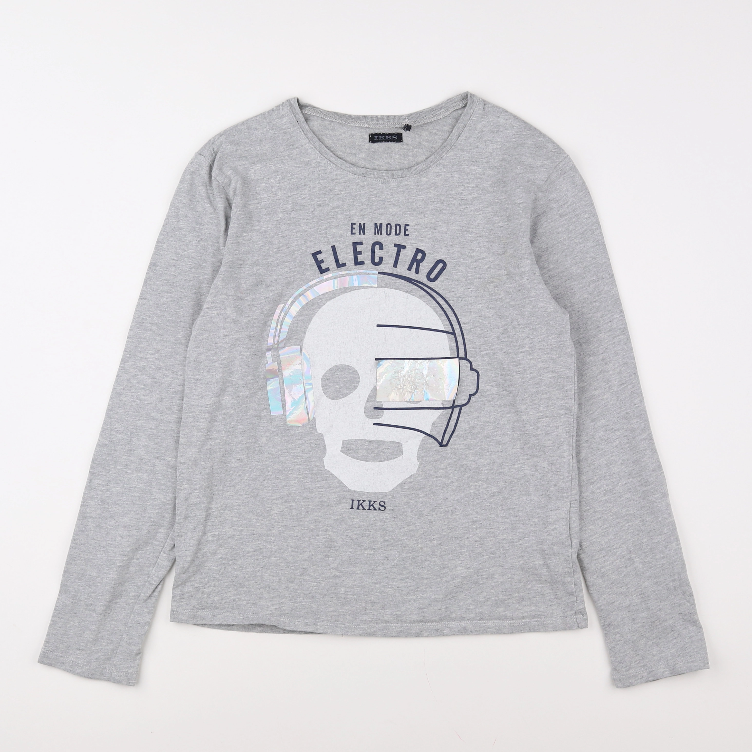 IKKS - tee-shirt gris - 12 ans