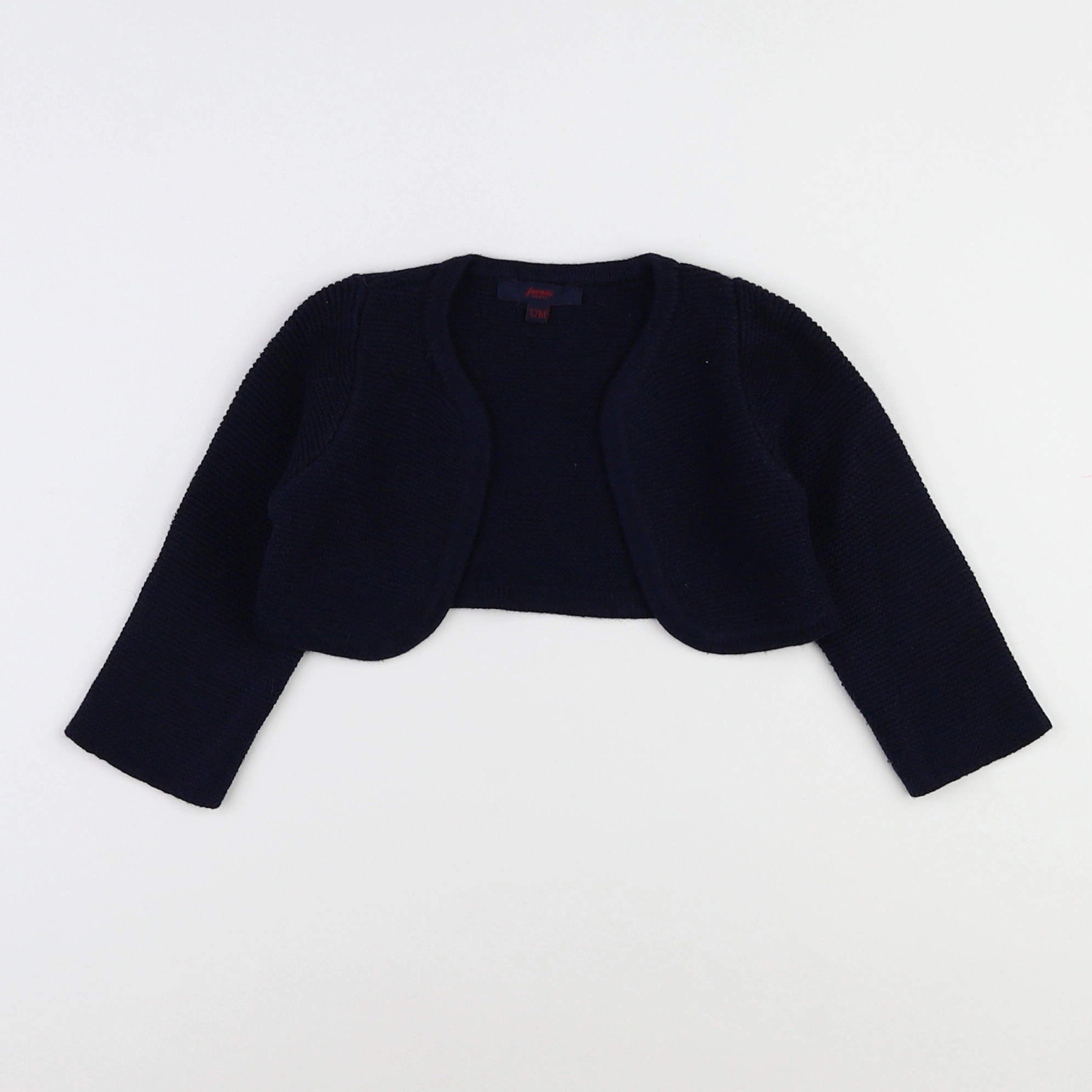 Jacadi - gilet bleu - 12 mois