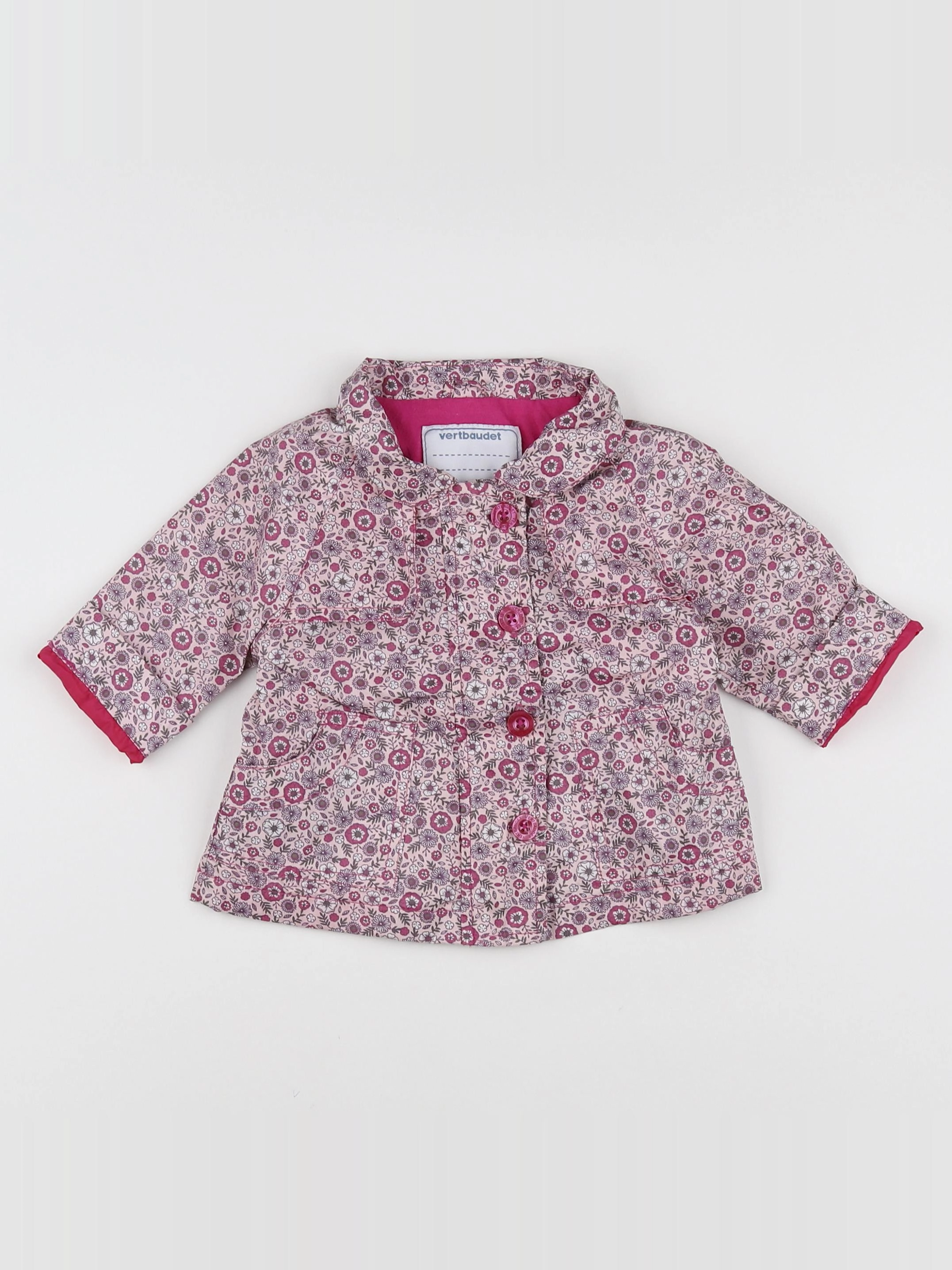 Vertbaudet - coupe-vent multicolore - 6 mois