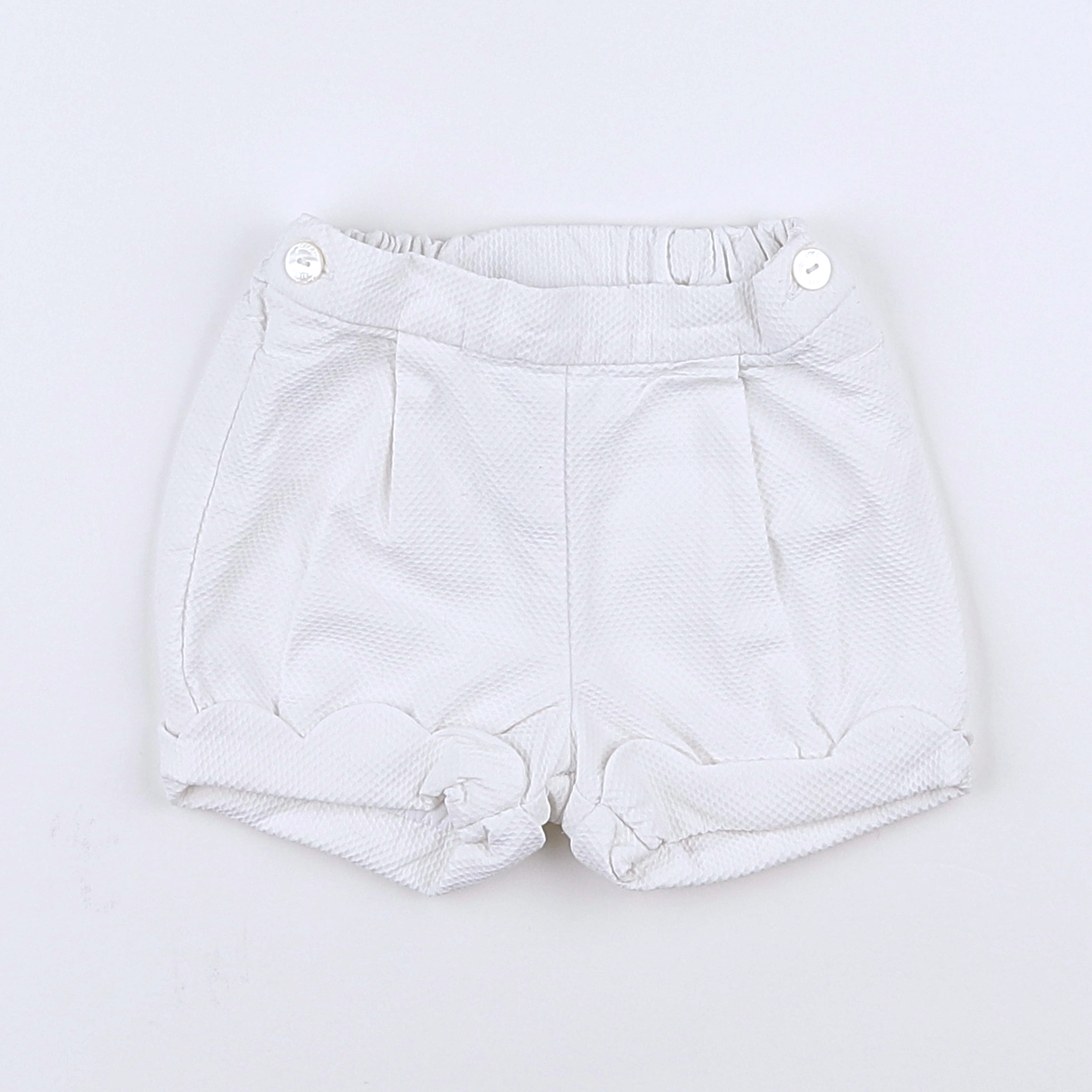 Jacadi - short blanc - 12 mois