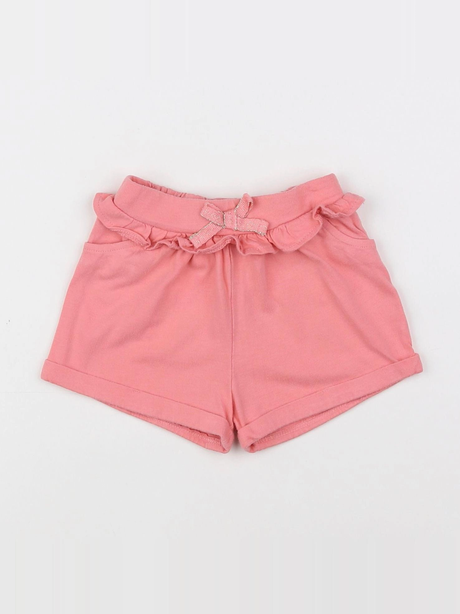 Tape à l'oeil - short rose - 12 mois
