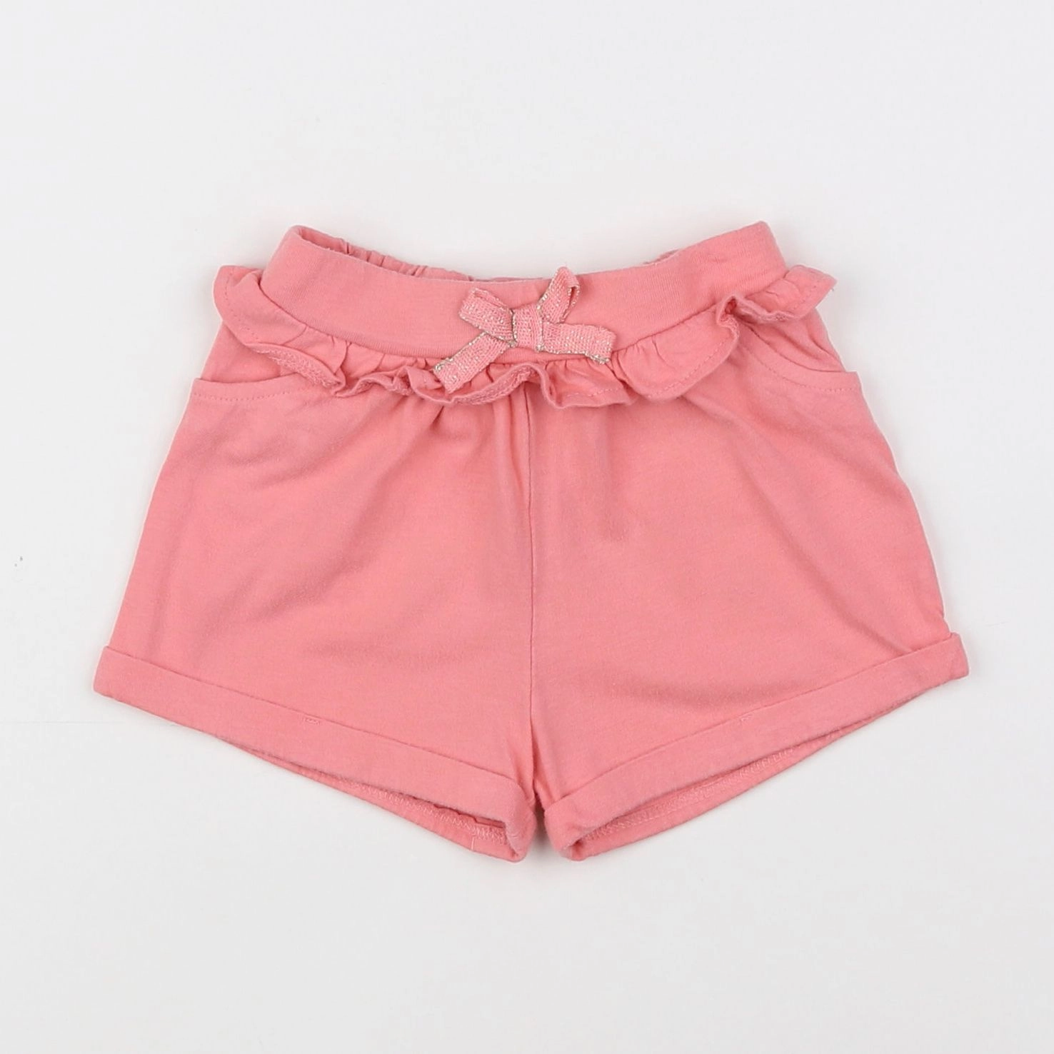 Tape à l'oeil - short rose - 12 mois