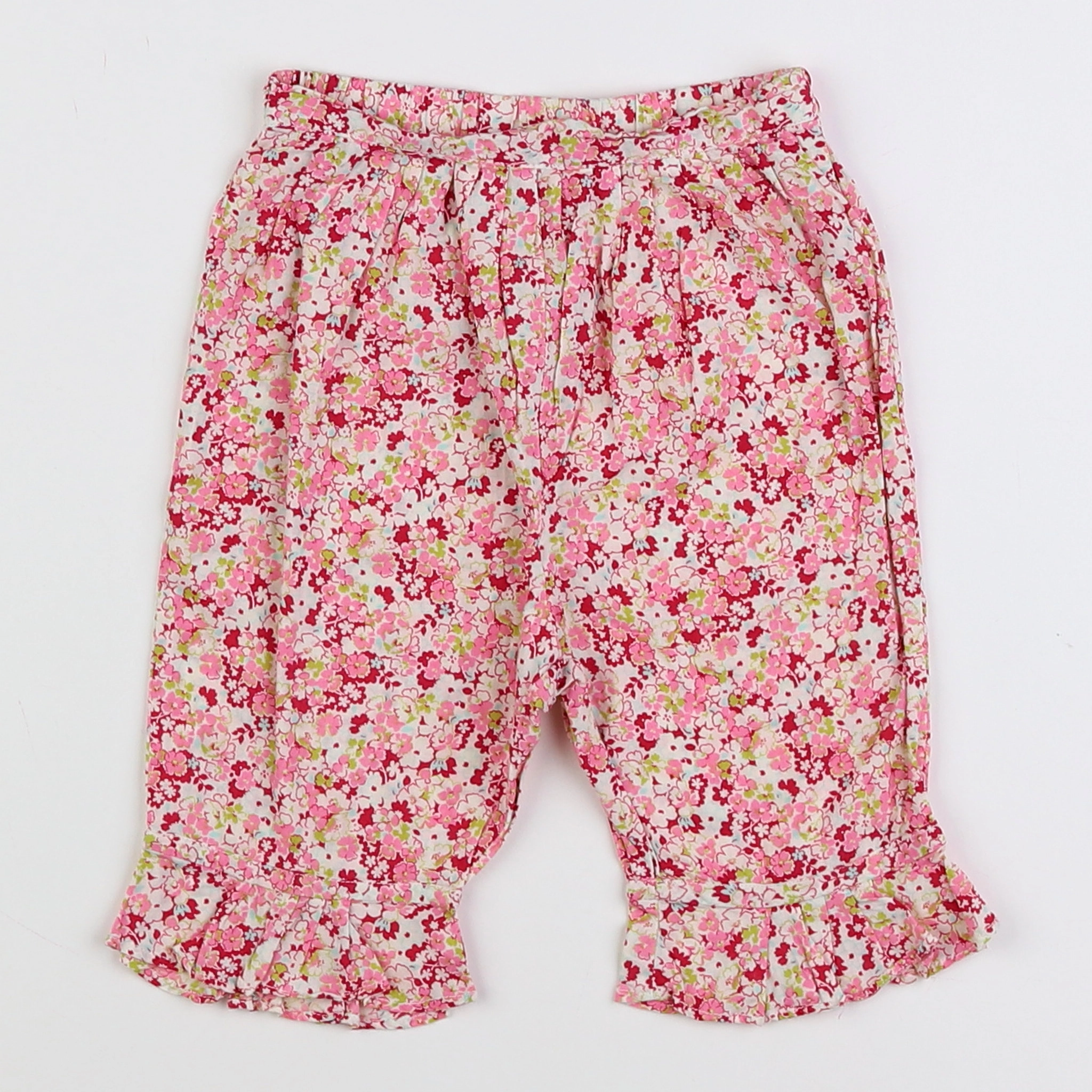 Jacadi - pantacourt rose - 12 mois