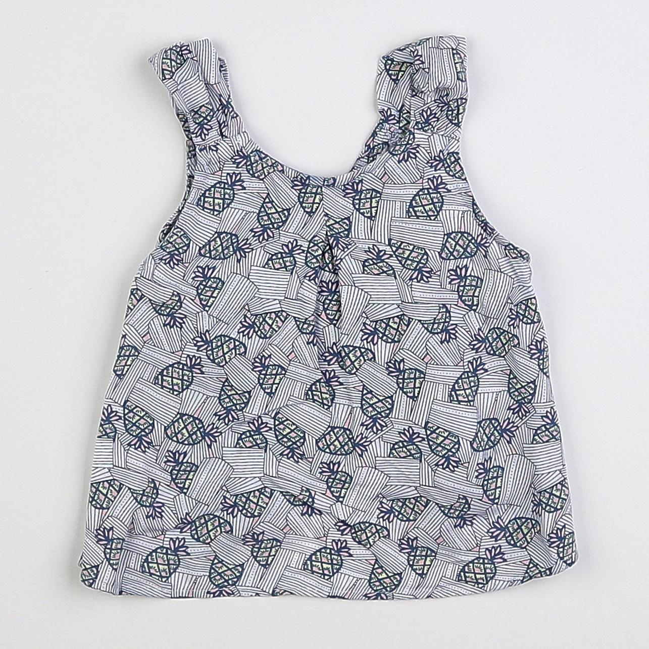 IKKS - blouse bleu, multicolore - 12 mois