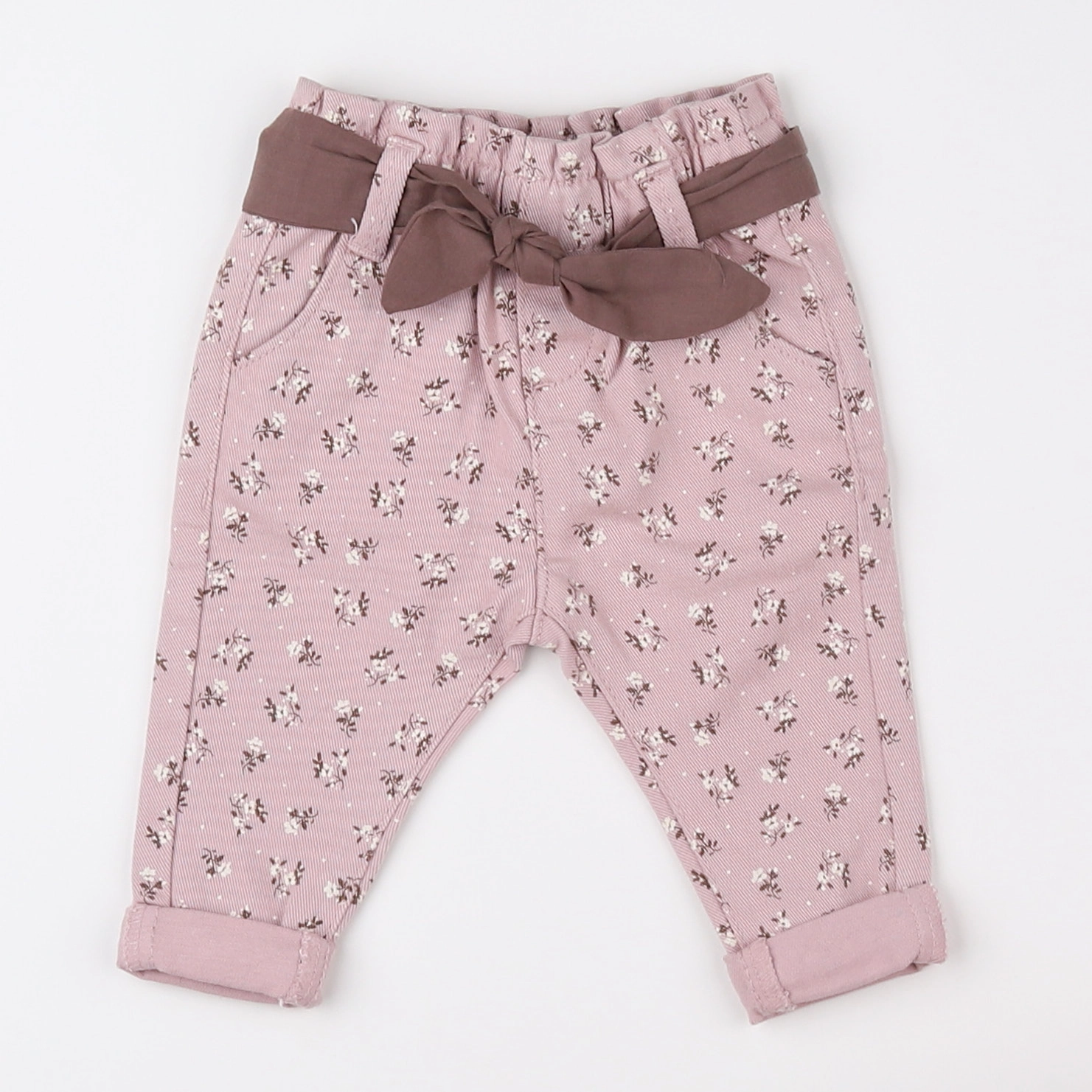 Vertbaudet - jean rose - 3 mois