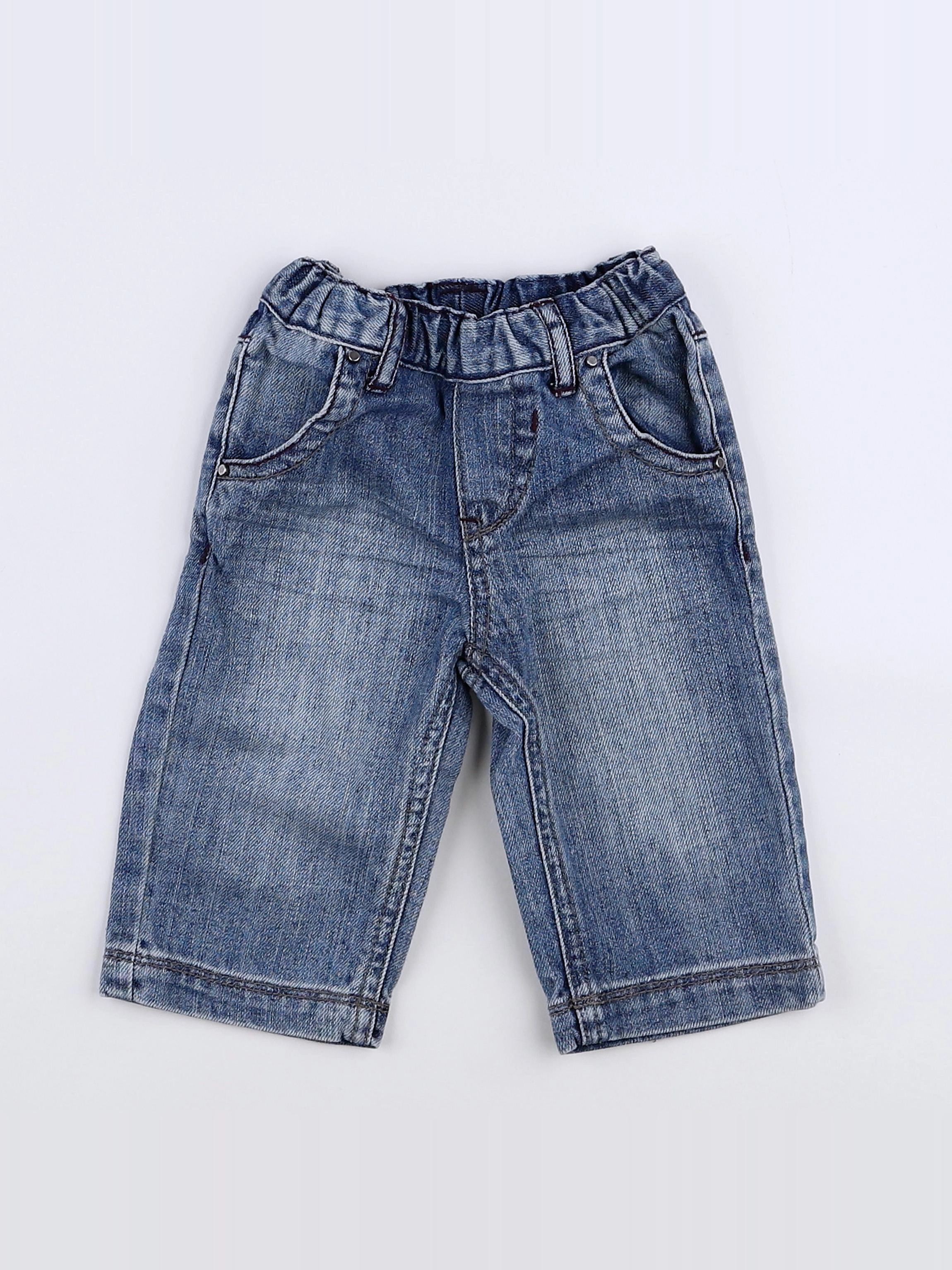 IKKS - jean bleu - 3 mois
