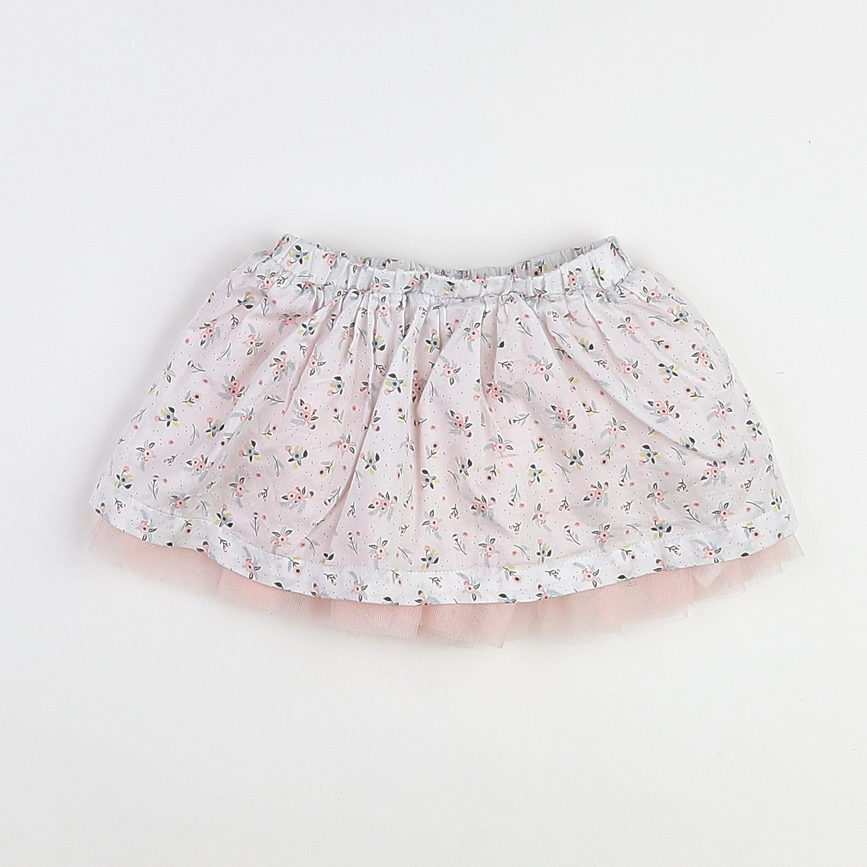 Vertbaudet - jupe multicolore - 12 mois