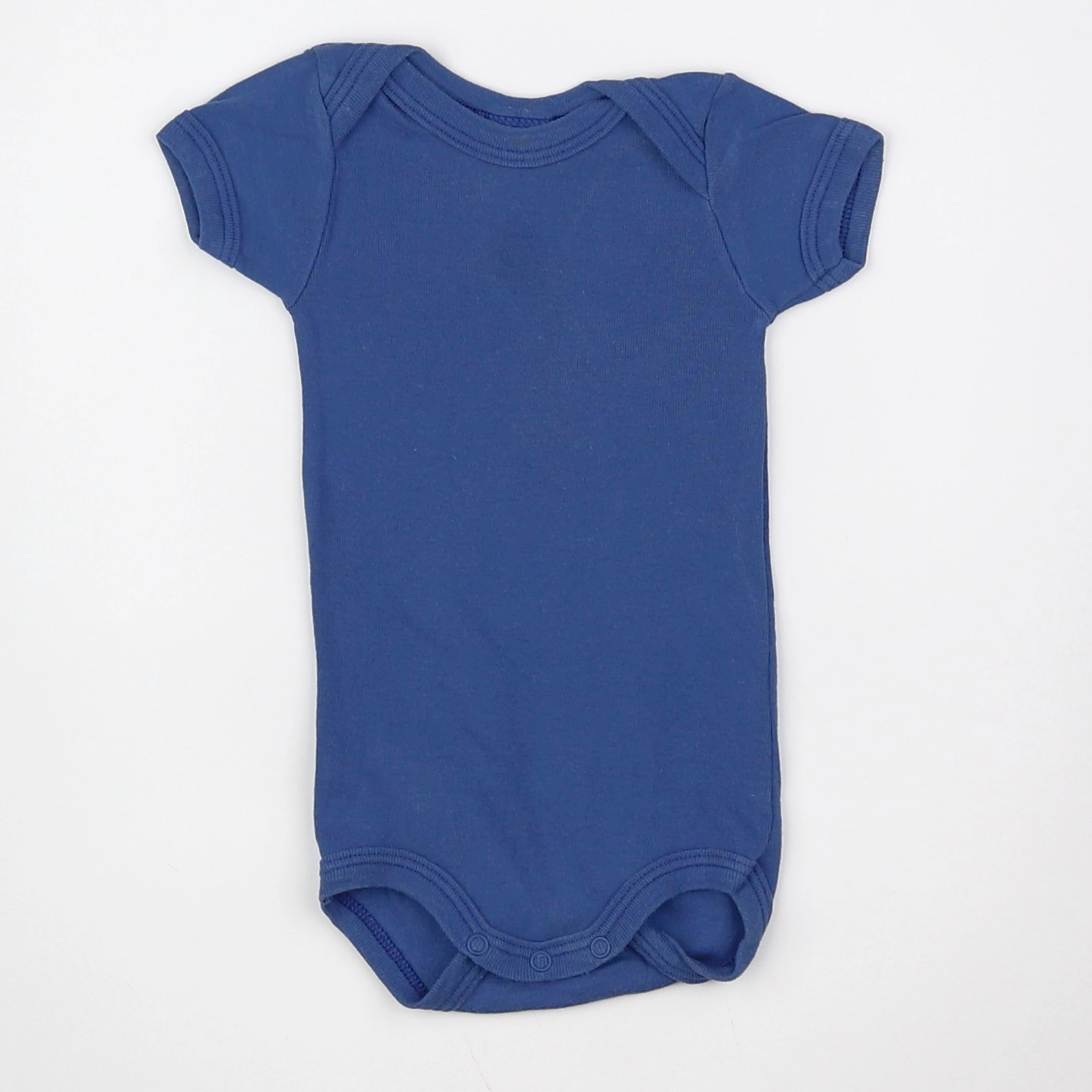 Petit Bateau - body bleu - 3 mois