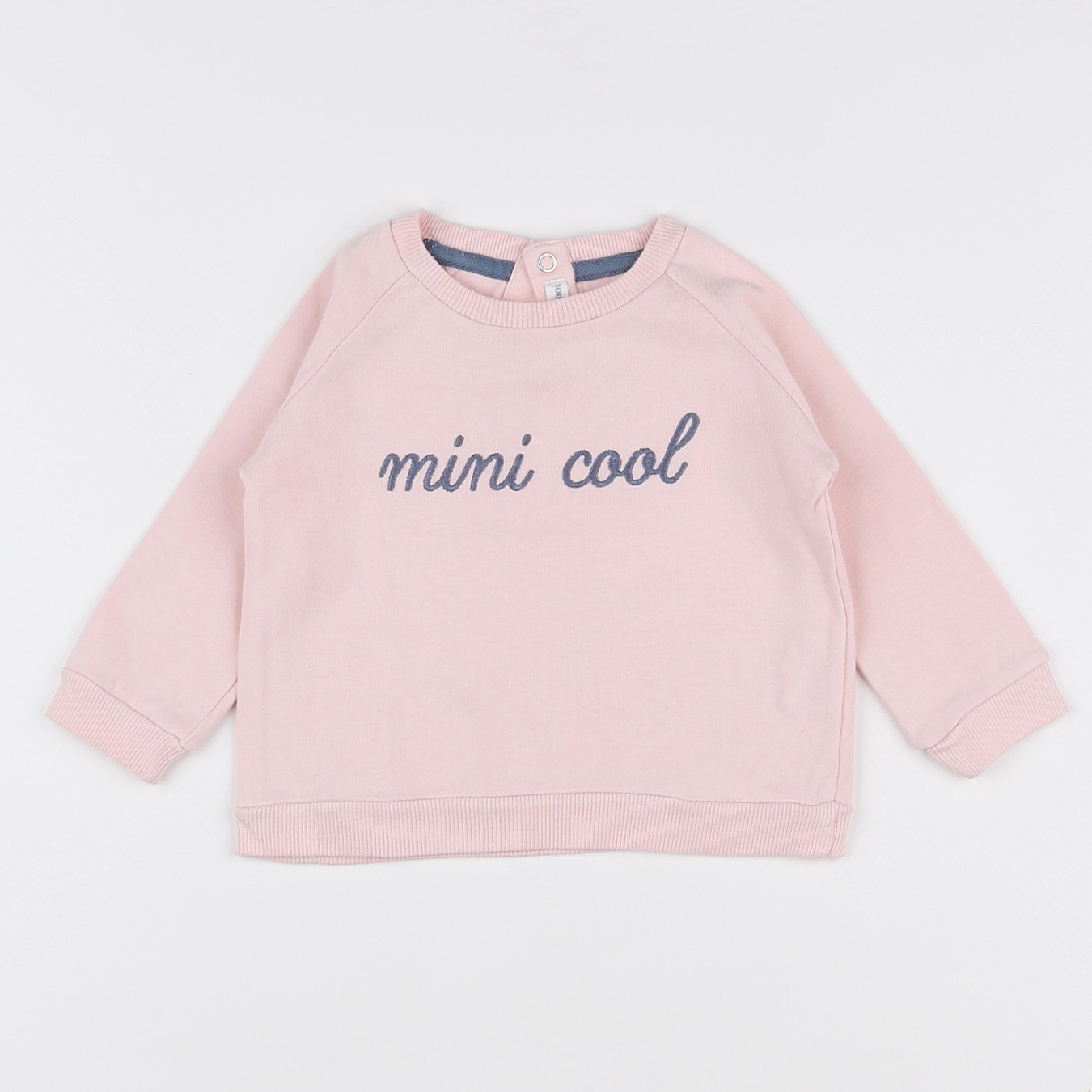 Emoi emoi - sweat rose - 12 mois