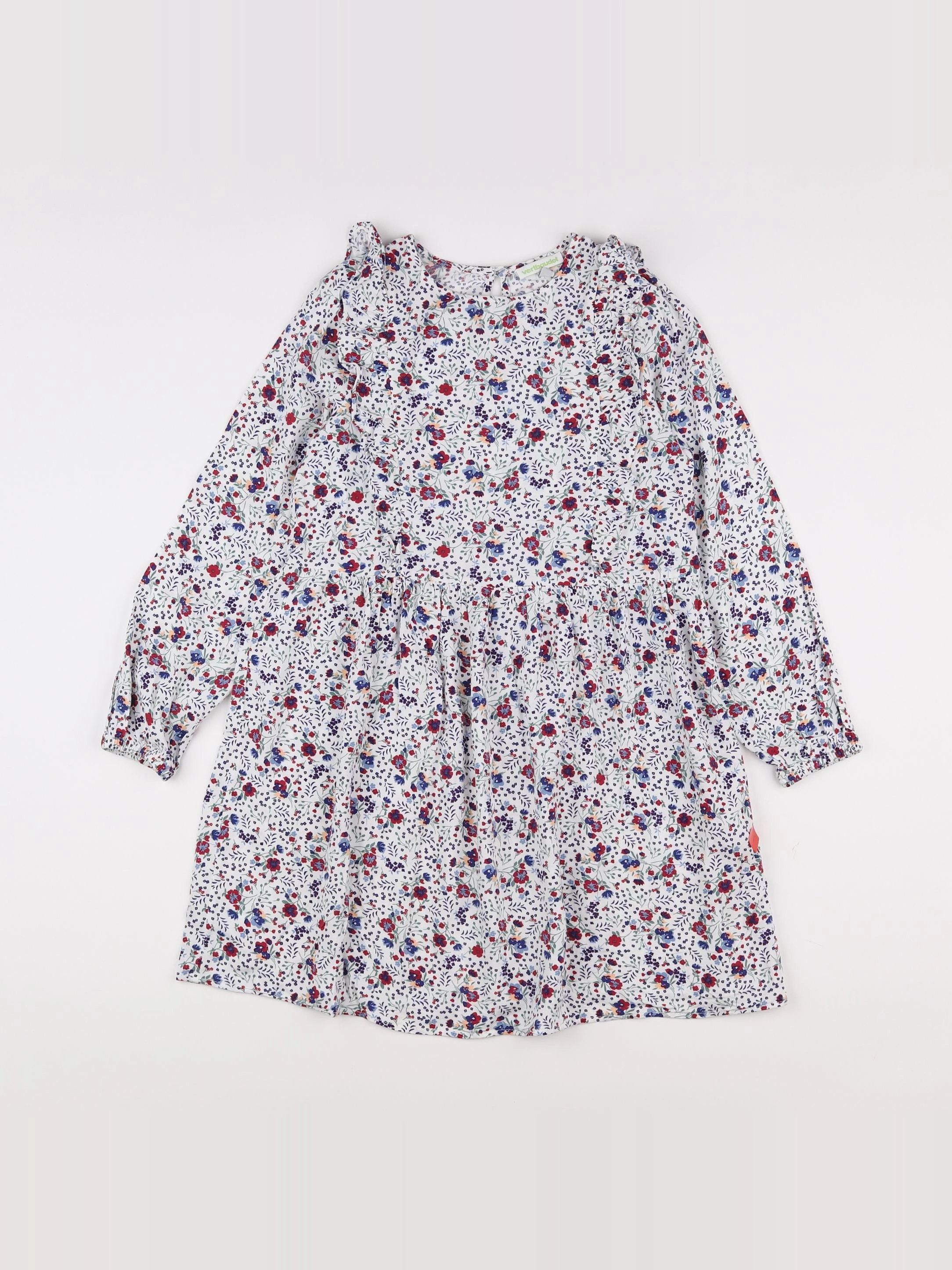 Vertbaudet - robe blanc - 9 ans