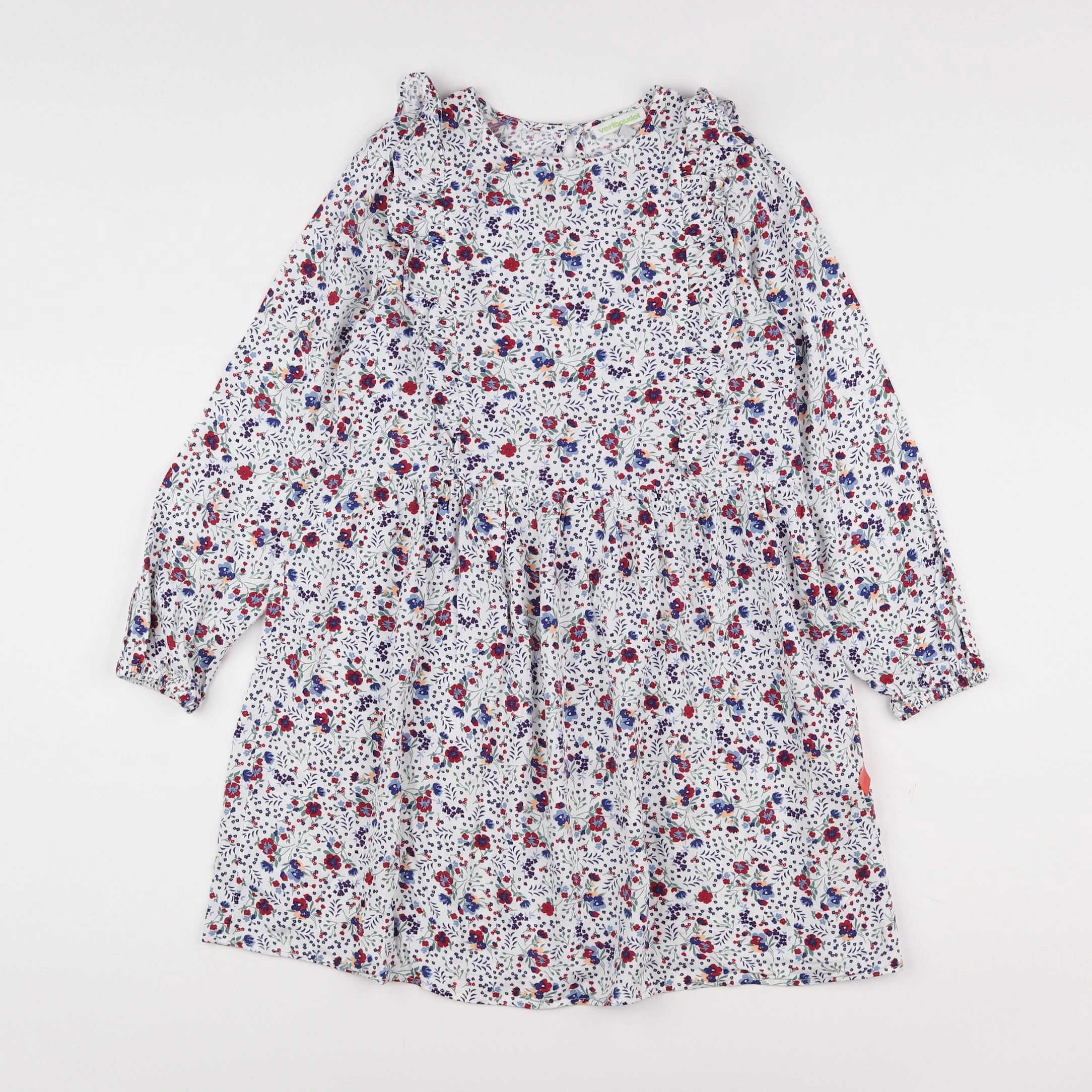 Vertbaudet - robe blanc - 9 ans