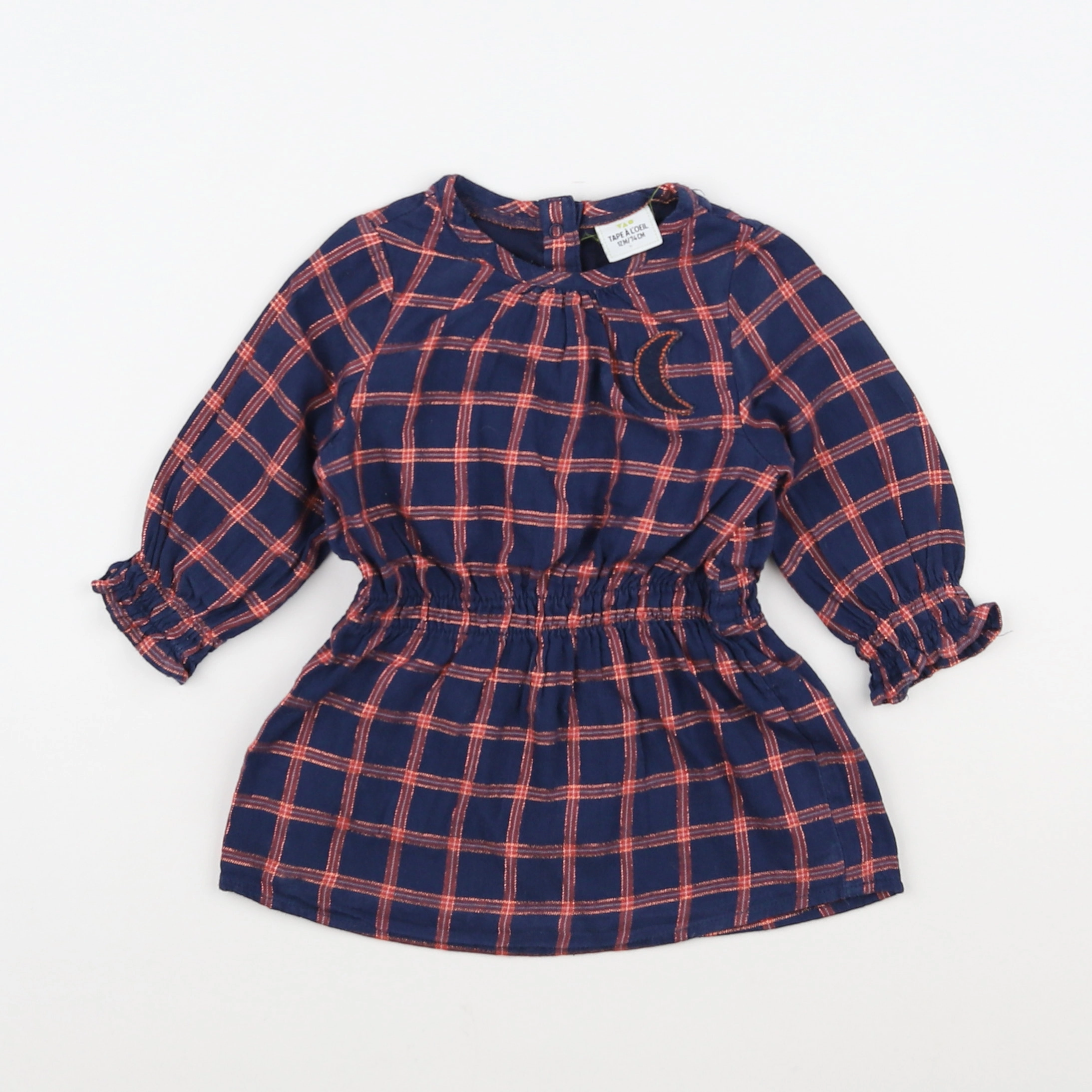 Tape à l'oeil - robe multicolore - 12 mois