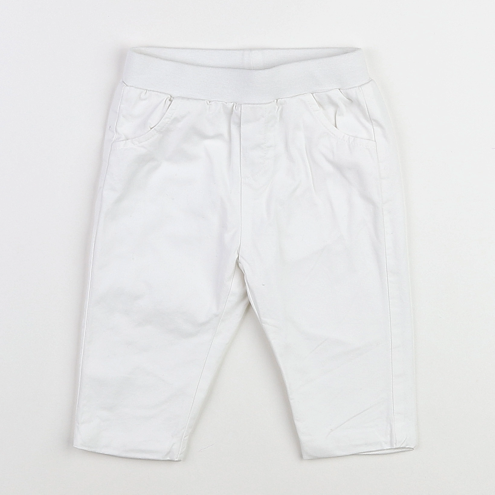 Jacadi - pantalon blanc - 12 mois