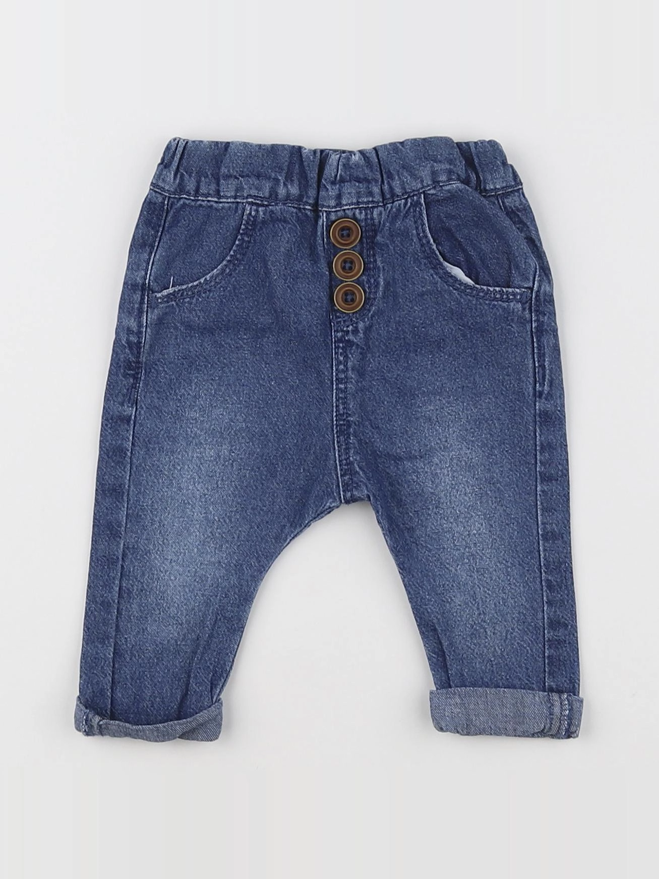 Tape à l'oeil - jean bleu - 3 mois