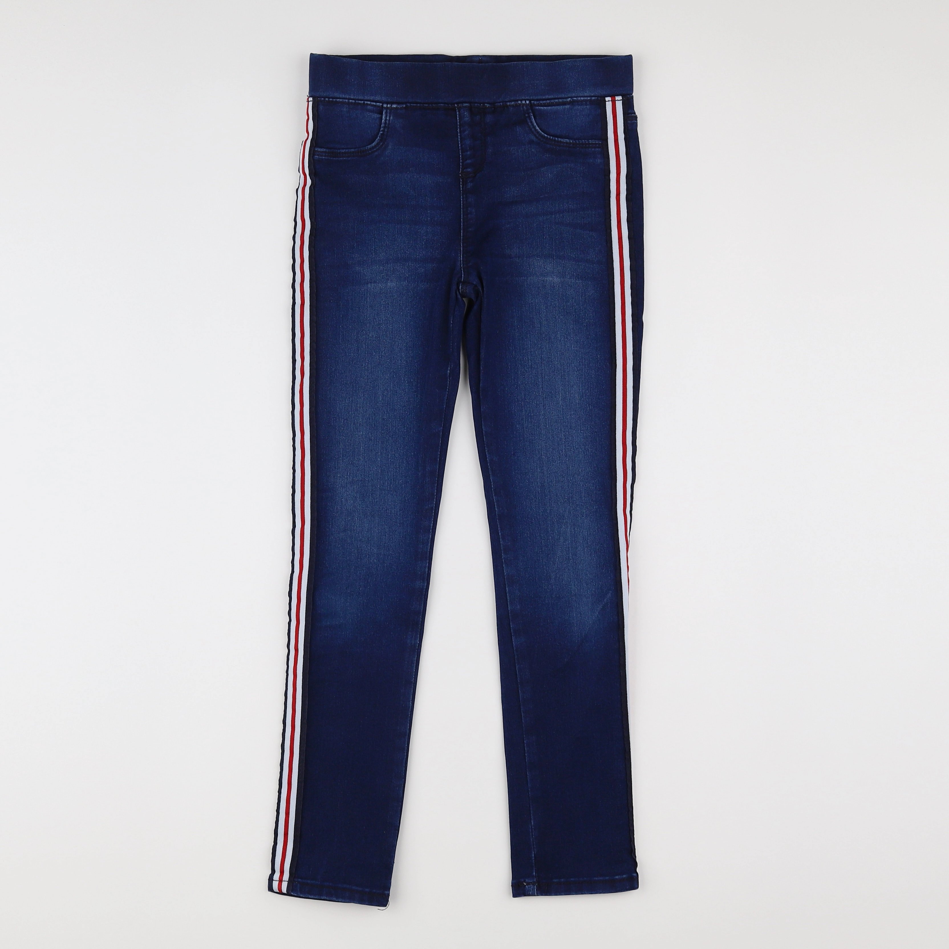 Vertbaudet - jegging bleu - 9 ans