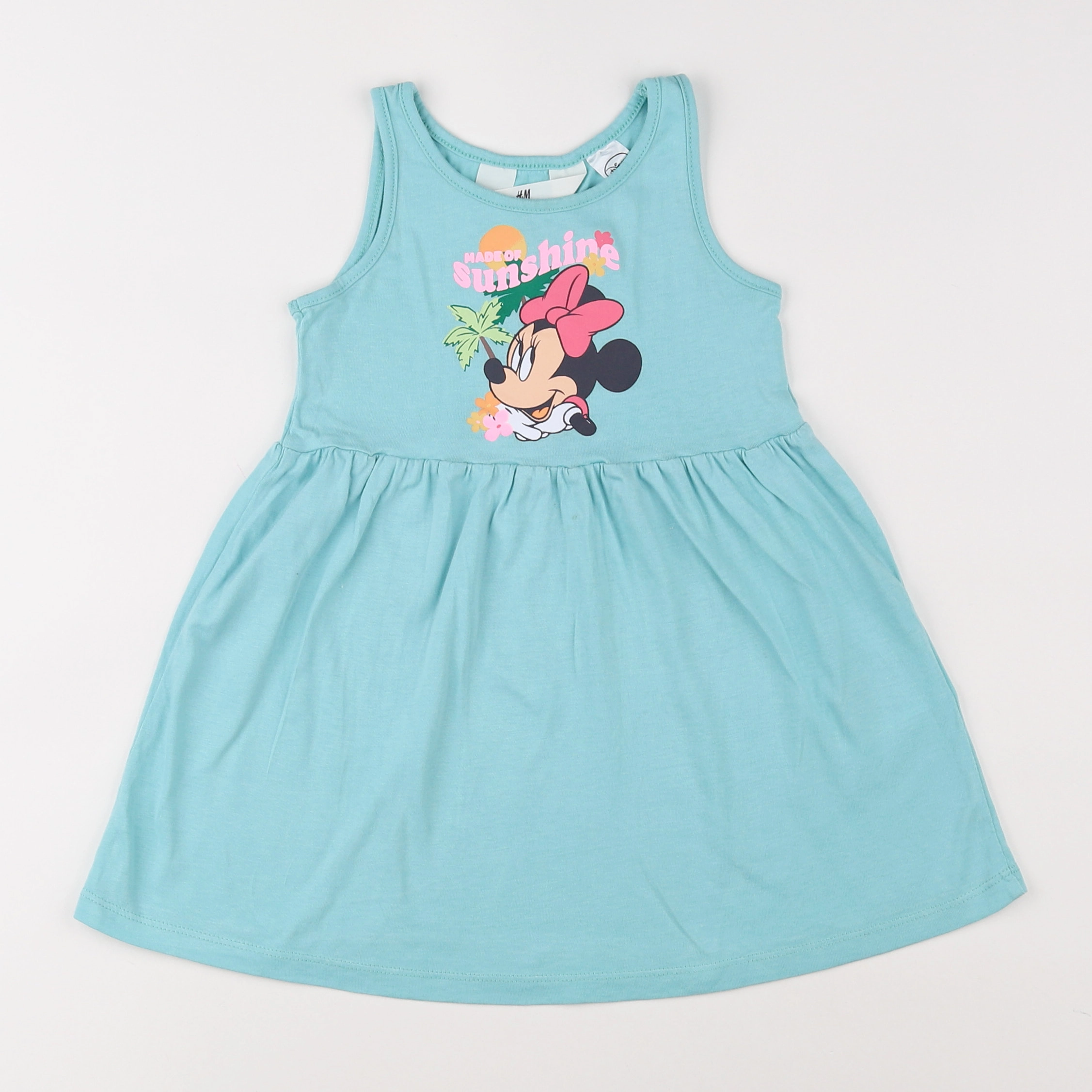 H&M - robe bleu - 18 mois à 2 ans