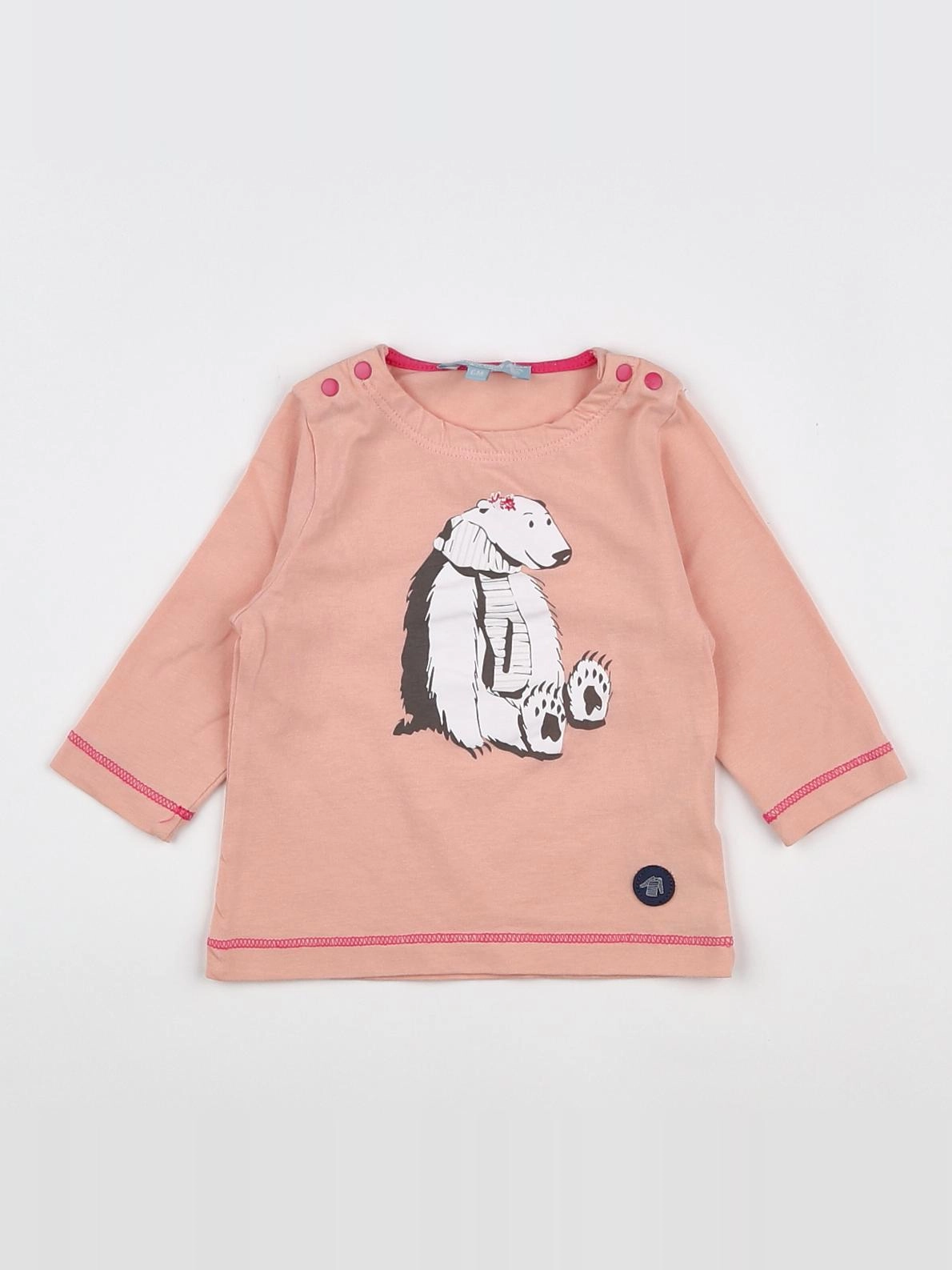 Armor Lux - tee-shirt rose - 6 mois