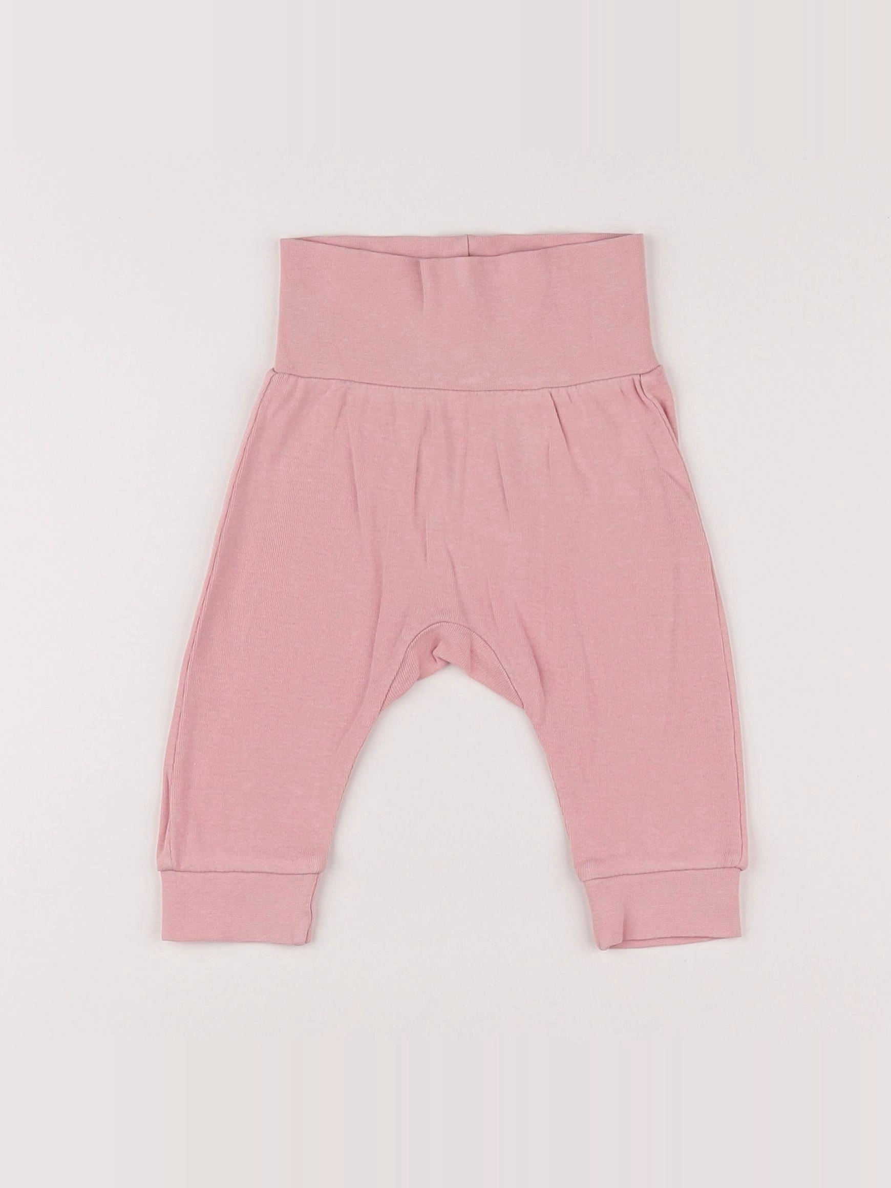 H&M - legging rose - 1/3 mois