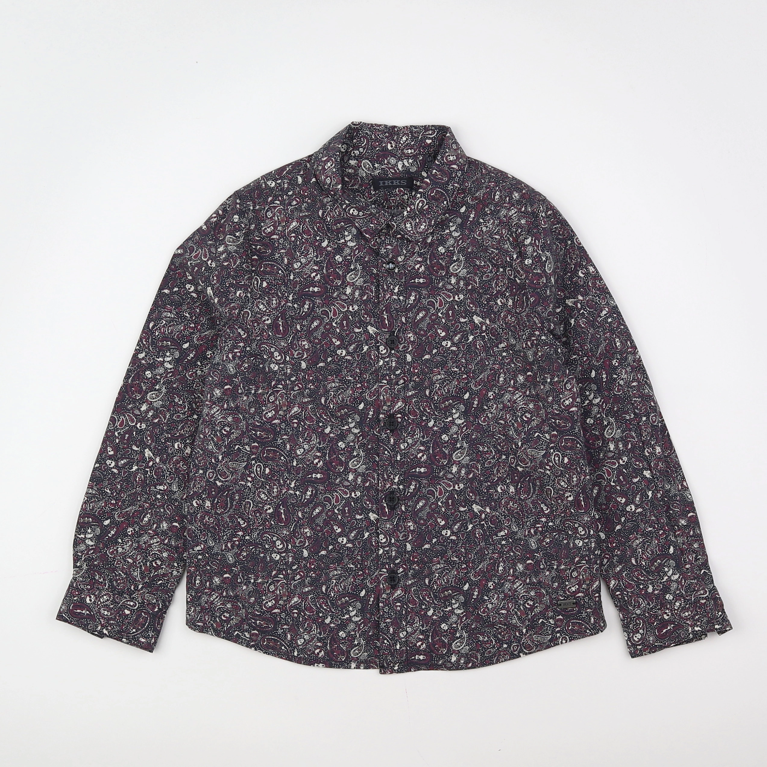 IKKS - chemise violet, noir - 4 ans