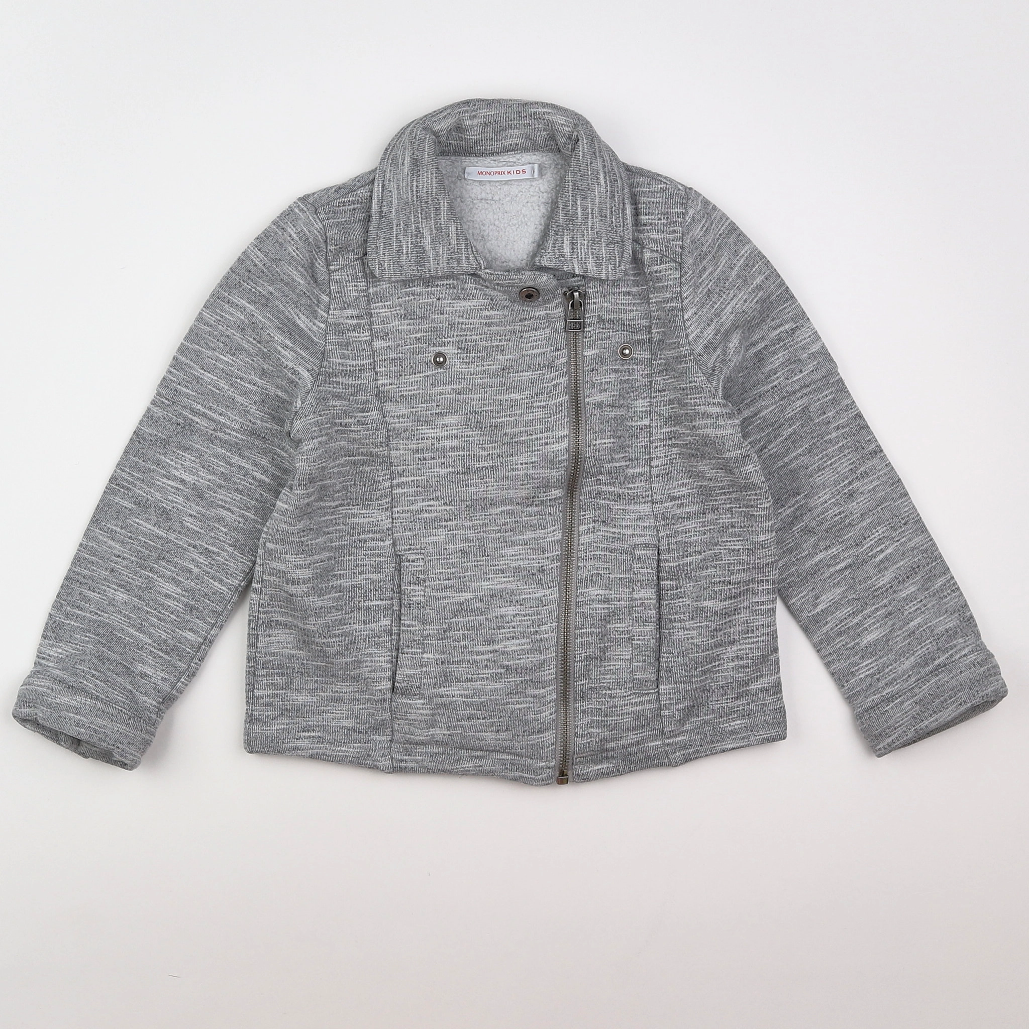 Monoprix - veste gris - 5 ans