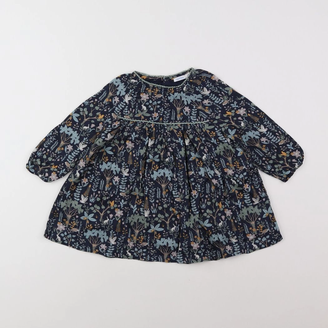 Boutchou - robe multicolore - 12 mois