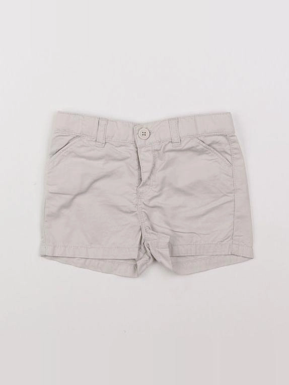 Petit Bateau - short beige - 12 mois