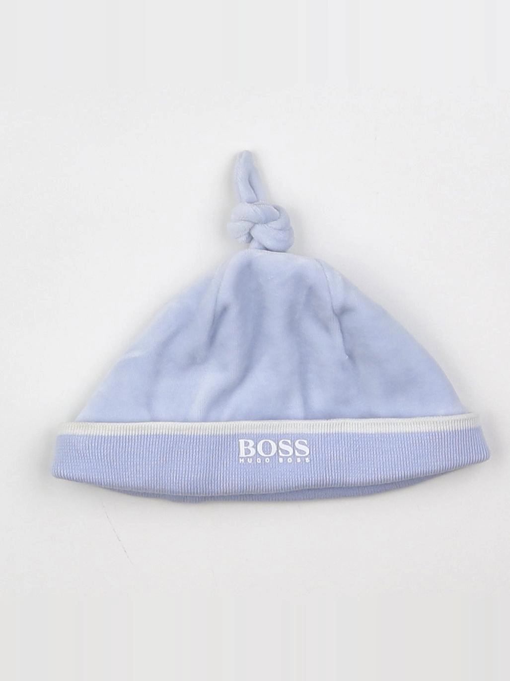 Hugo Boss - bonnet bleu - 6/12 mois