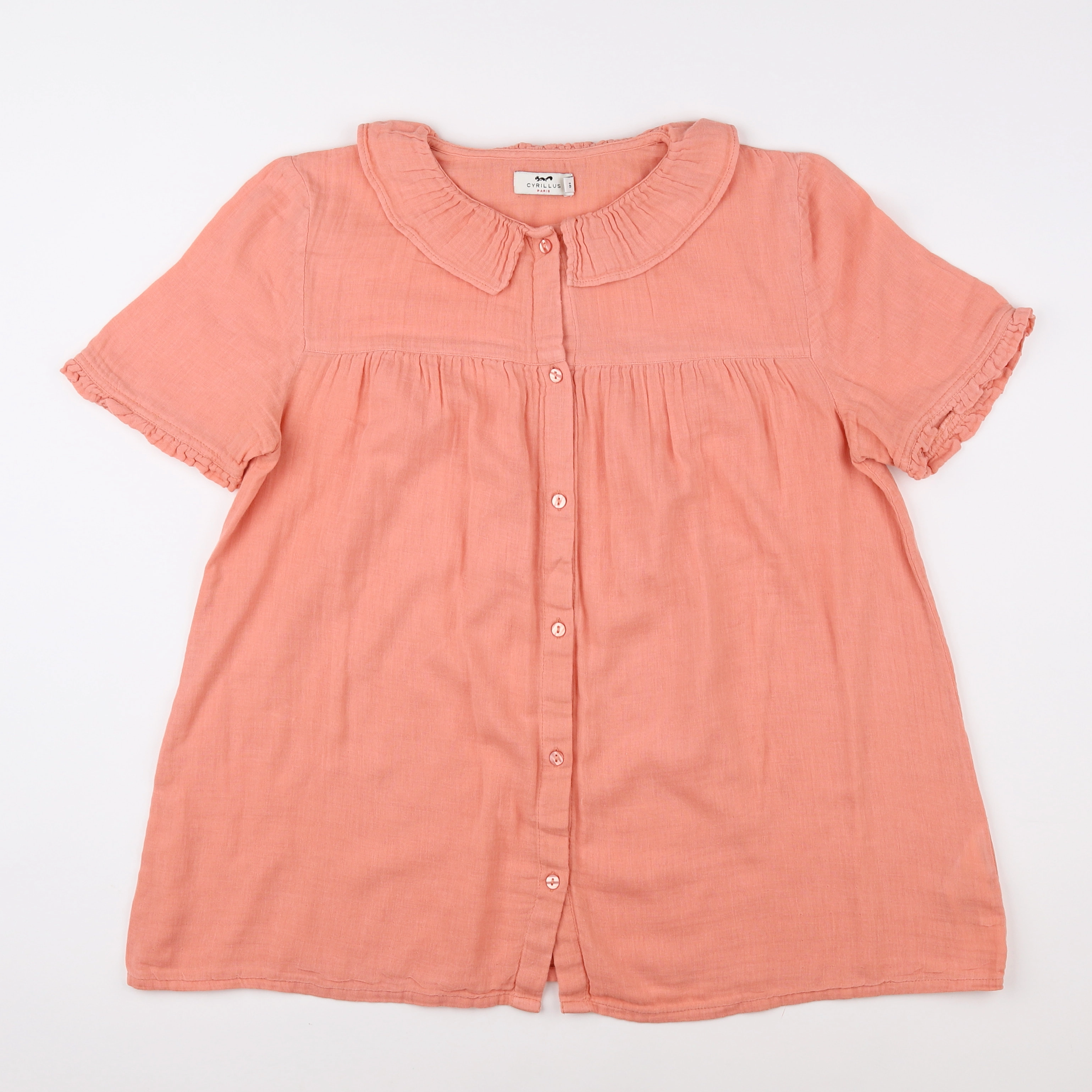 Cyrillus - blouse rose - 16 ans