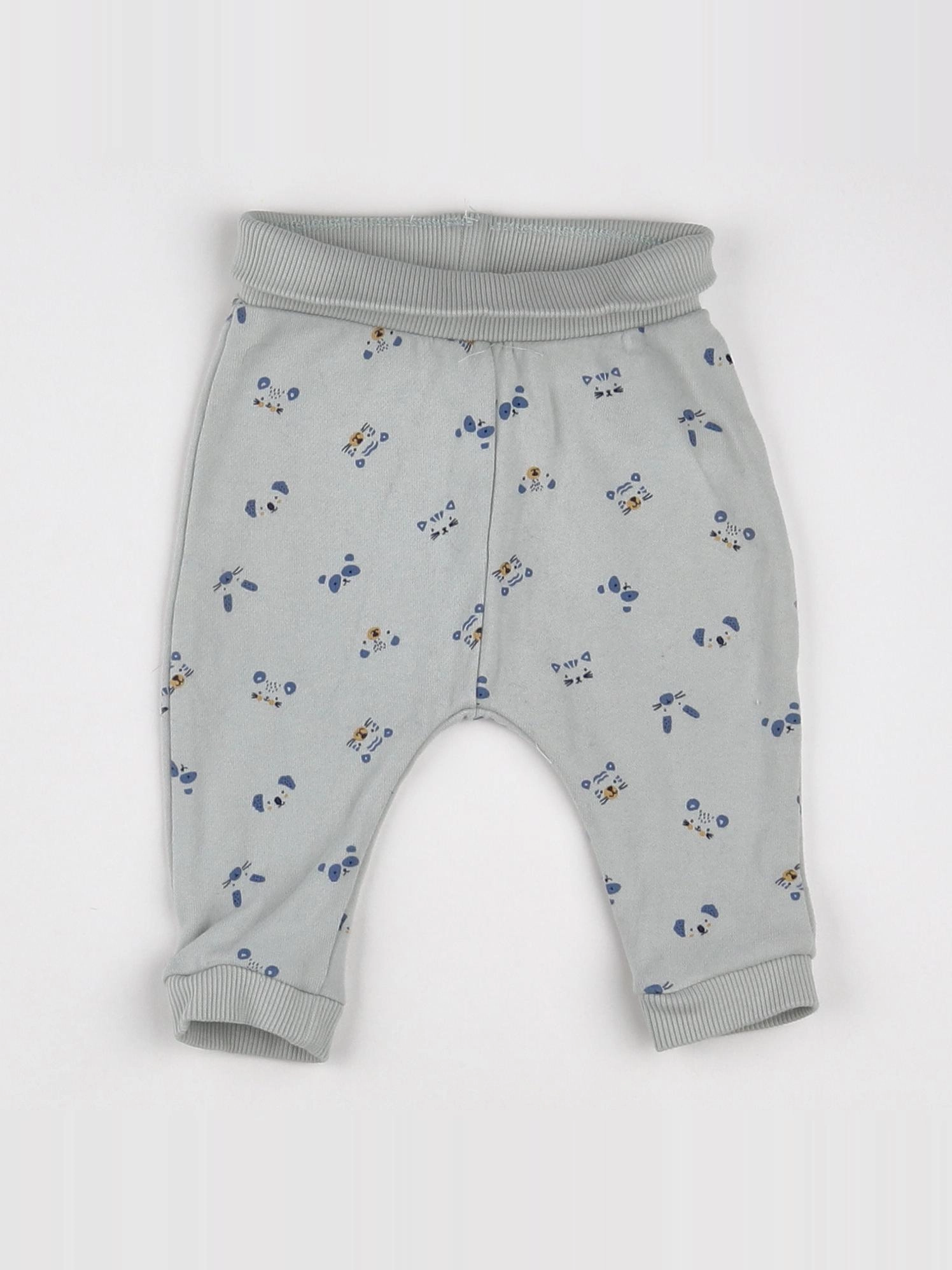 Boutchou - jogging bleu - 1 mois