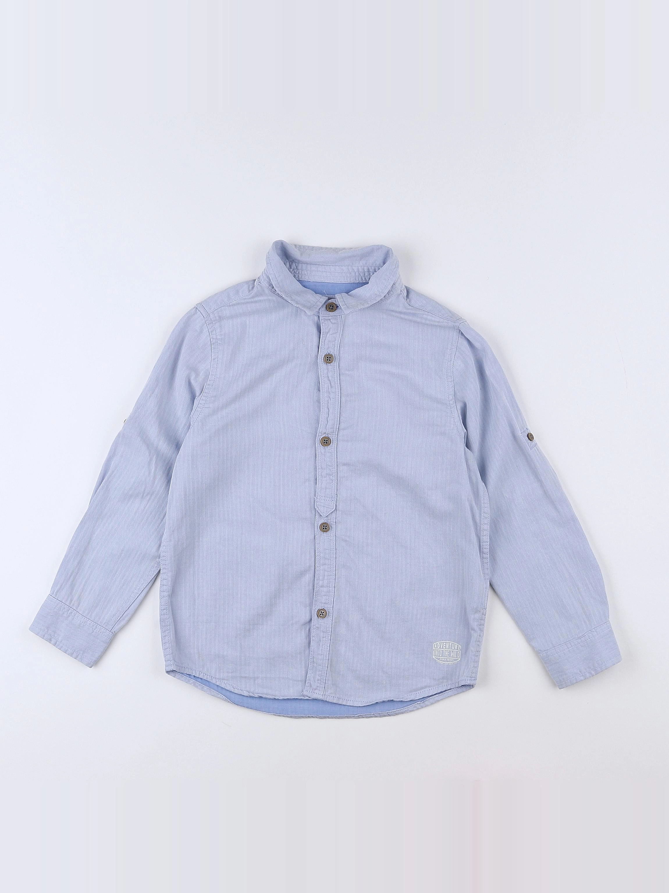 Zara - chemise bleu - 6 ans
