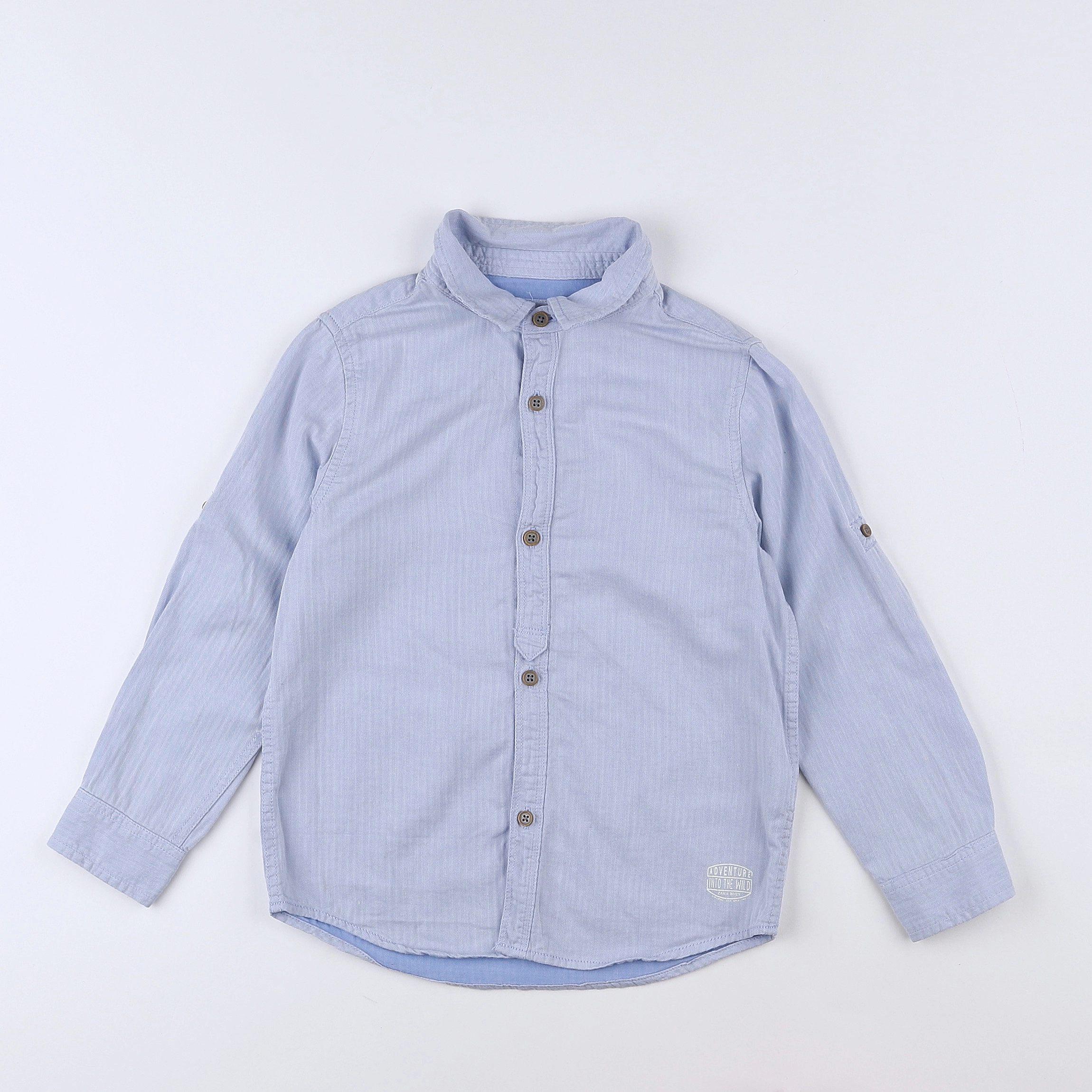 Zara - chemise bleu - 6 ans
