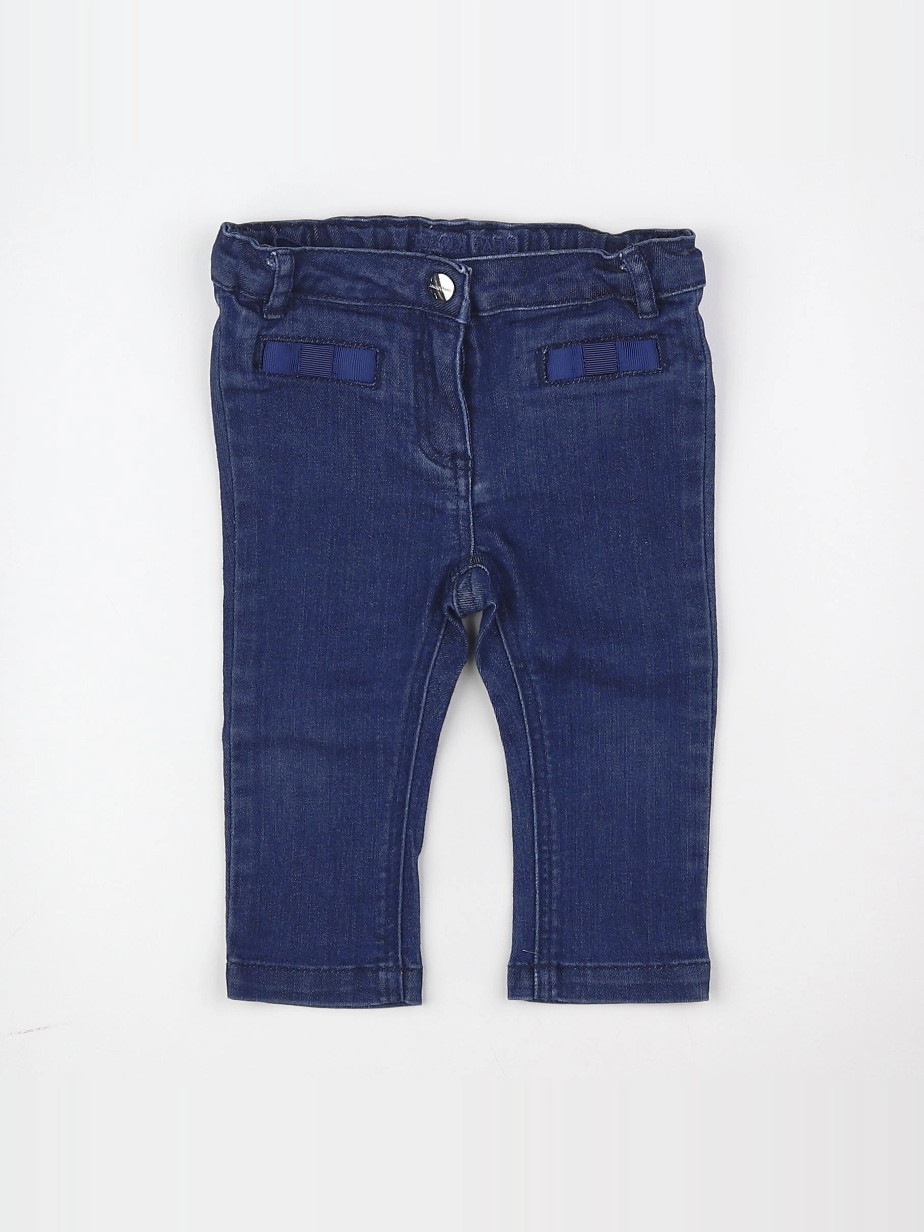 Jacadi - jean bleu - 12 mois
