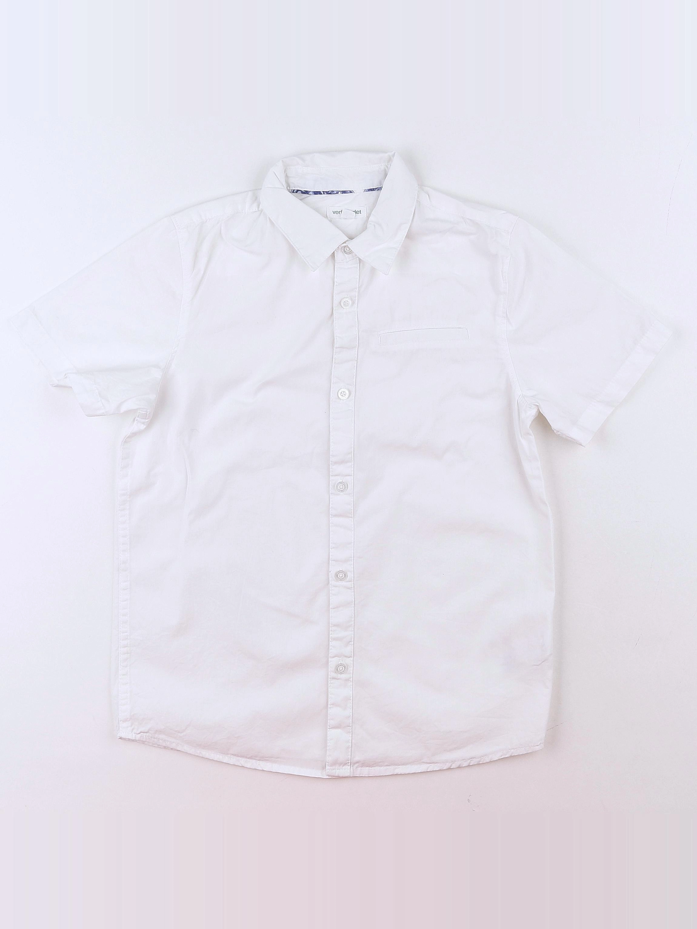 Vertbaudet - chemise blanc - 10 ans