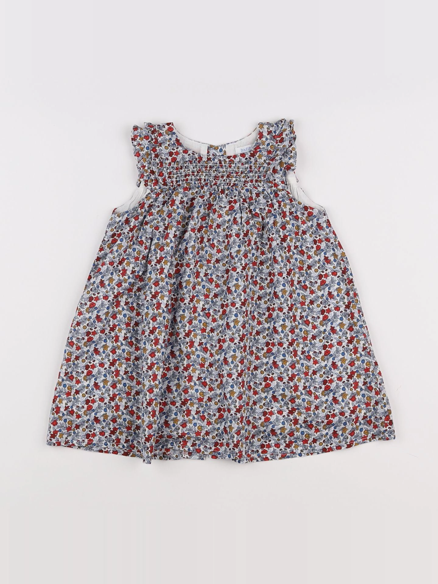 Boutchou - robe multicolore - 9 mois