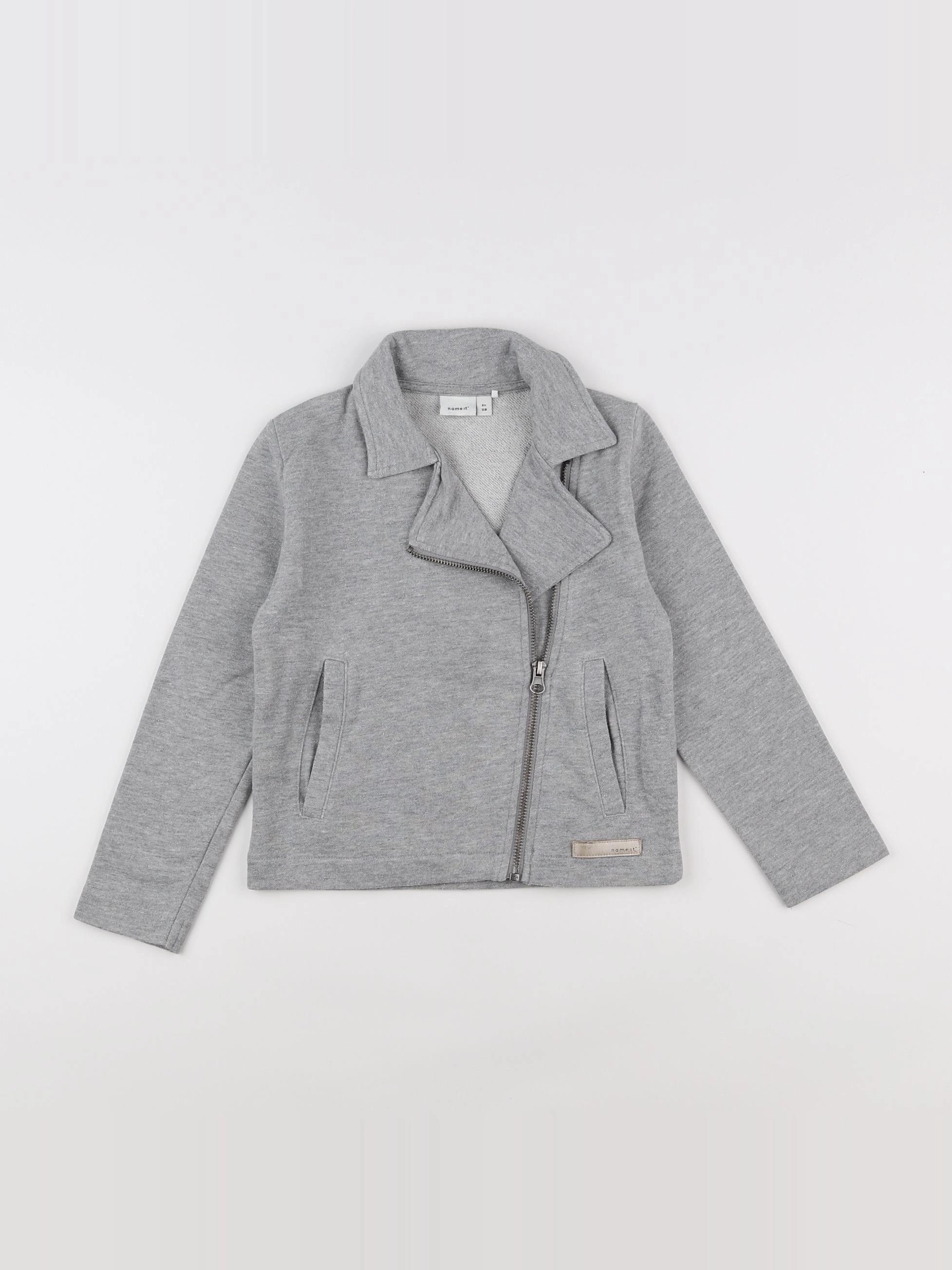 Name it - veste gris - 6 ans