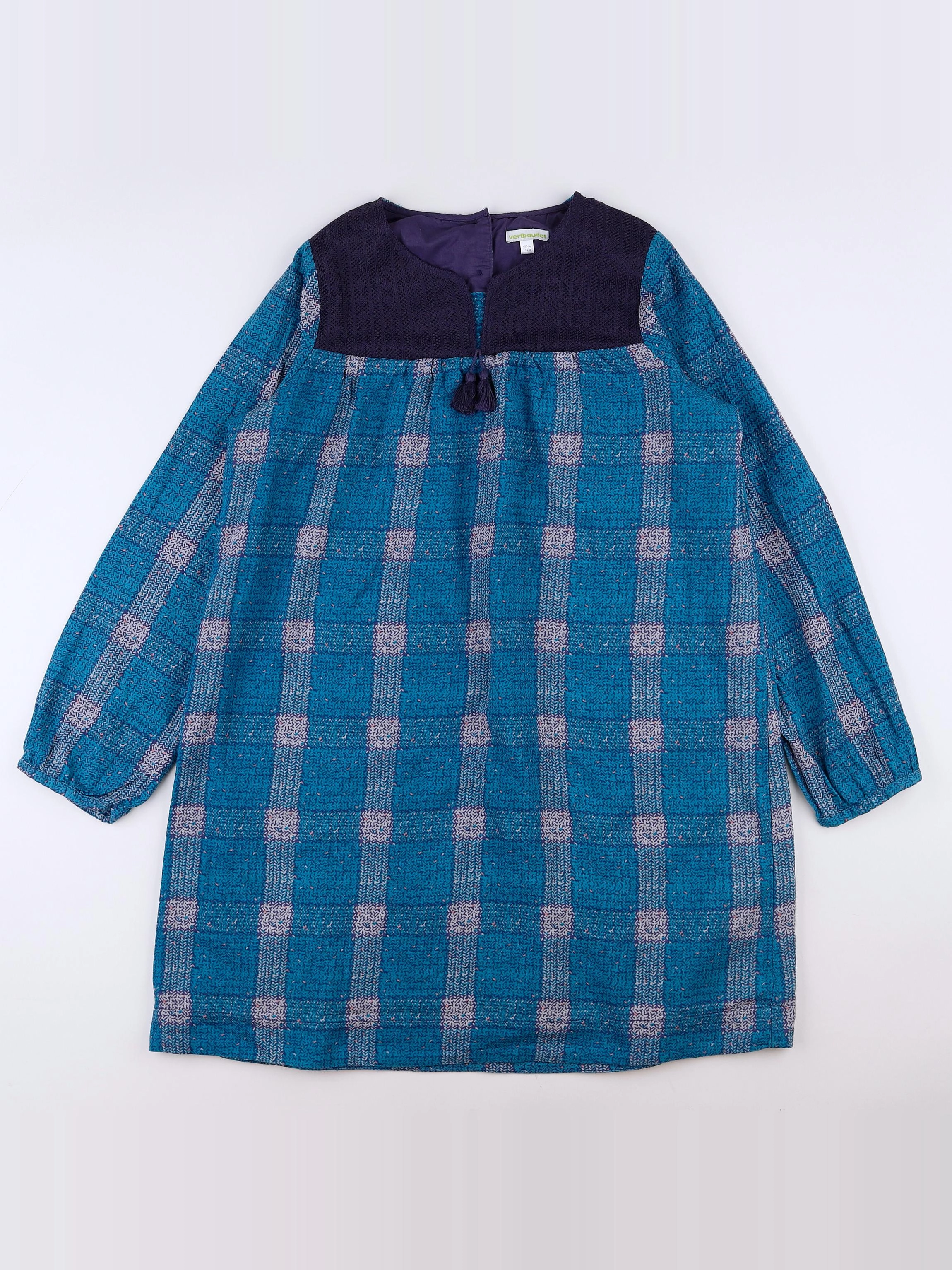 Vertbaudet - robe bleu - 12 ans
