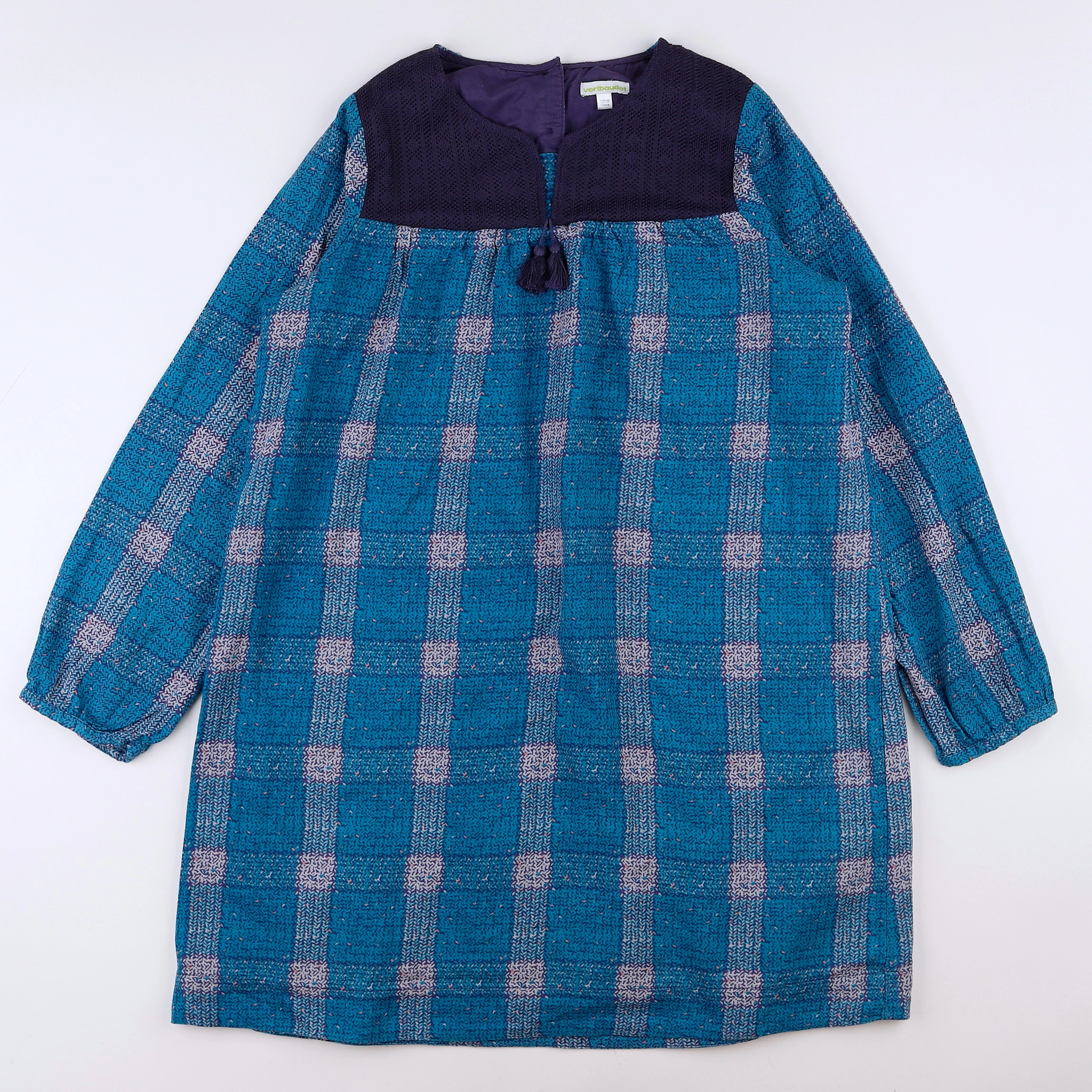 Vertbaudet - robe bleu - 12 ans