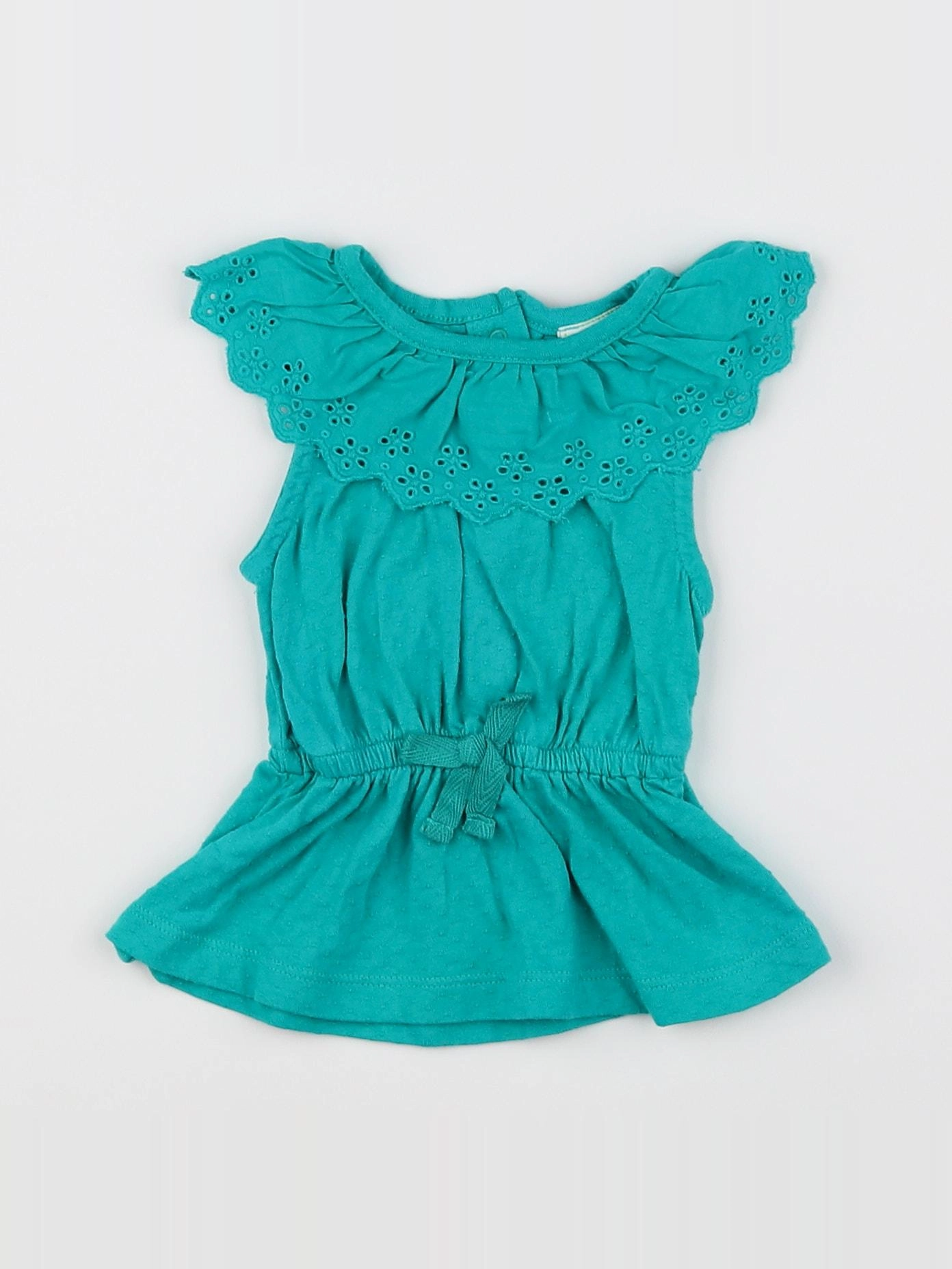 Tape à l'oeil - robe vert - 3 mois