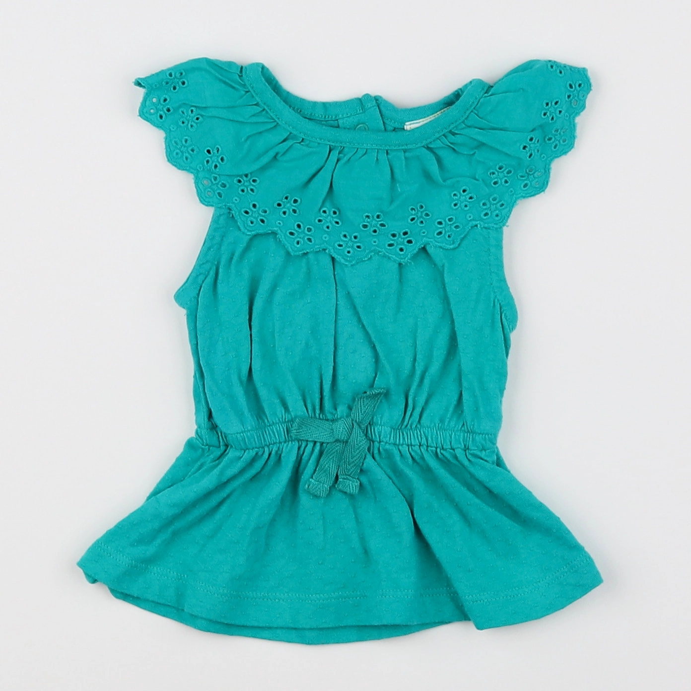 Tape à l'oeil - robe vert - 3 mois