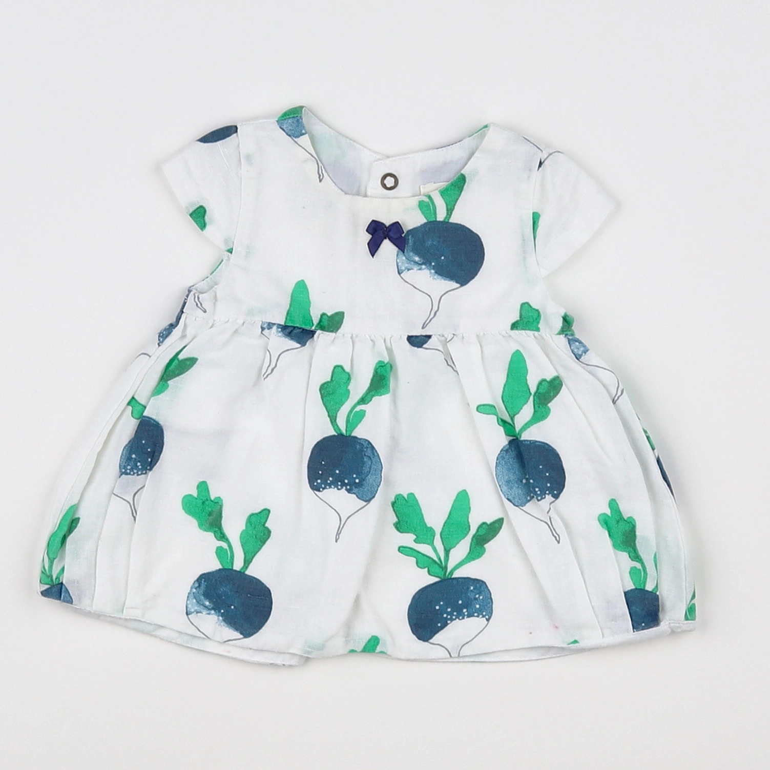 Catimini - blouse blanc, vert - 3 mois