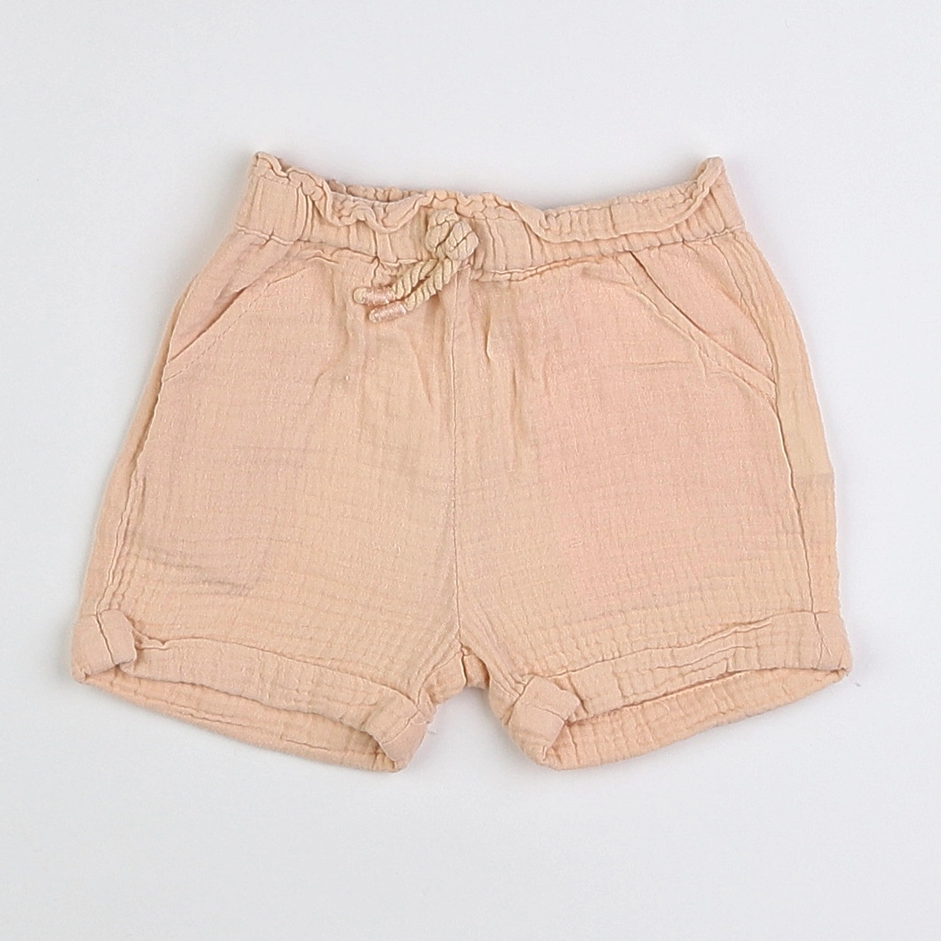 Vertbaudet - short rose - 18 mois
