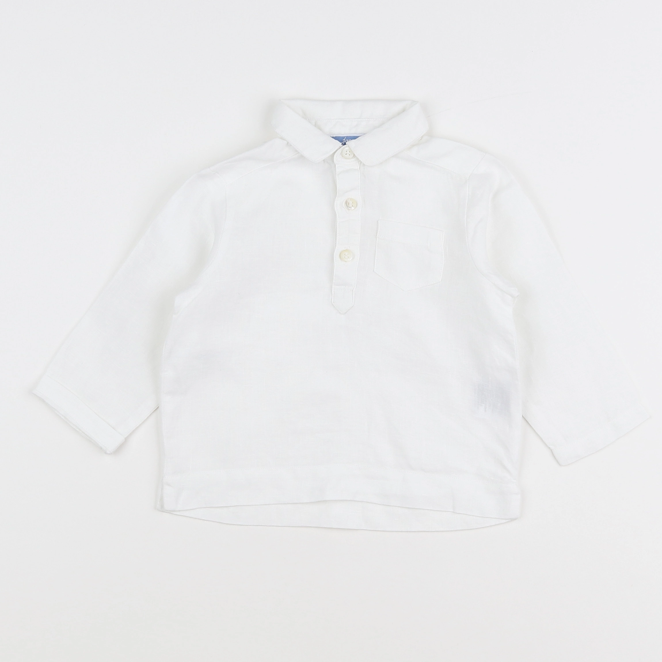 Jacadi - chemise blanc - 12 mois