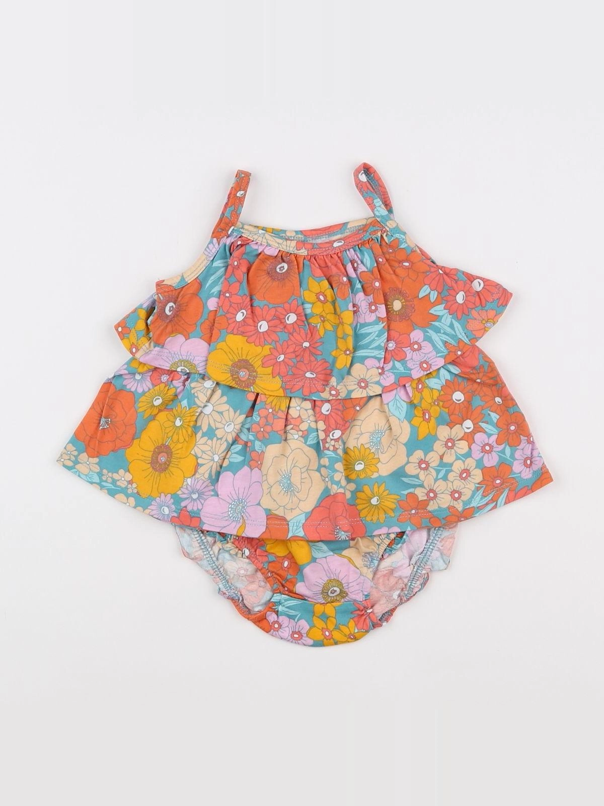 Stella McCartney Kids - robe multicolore - 6 mois