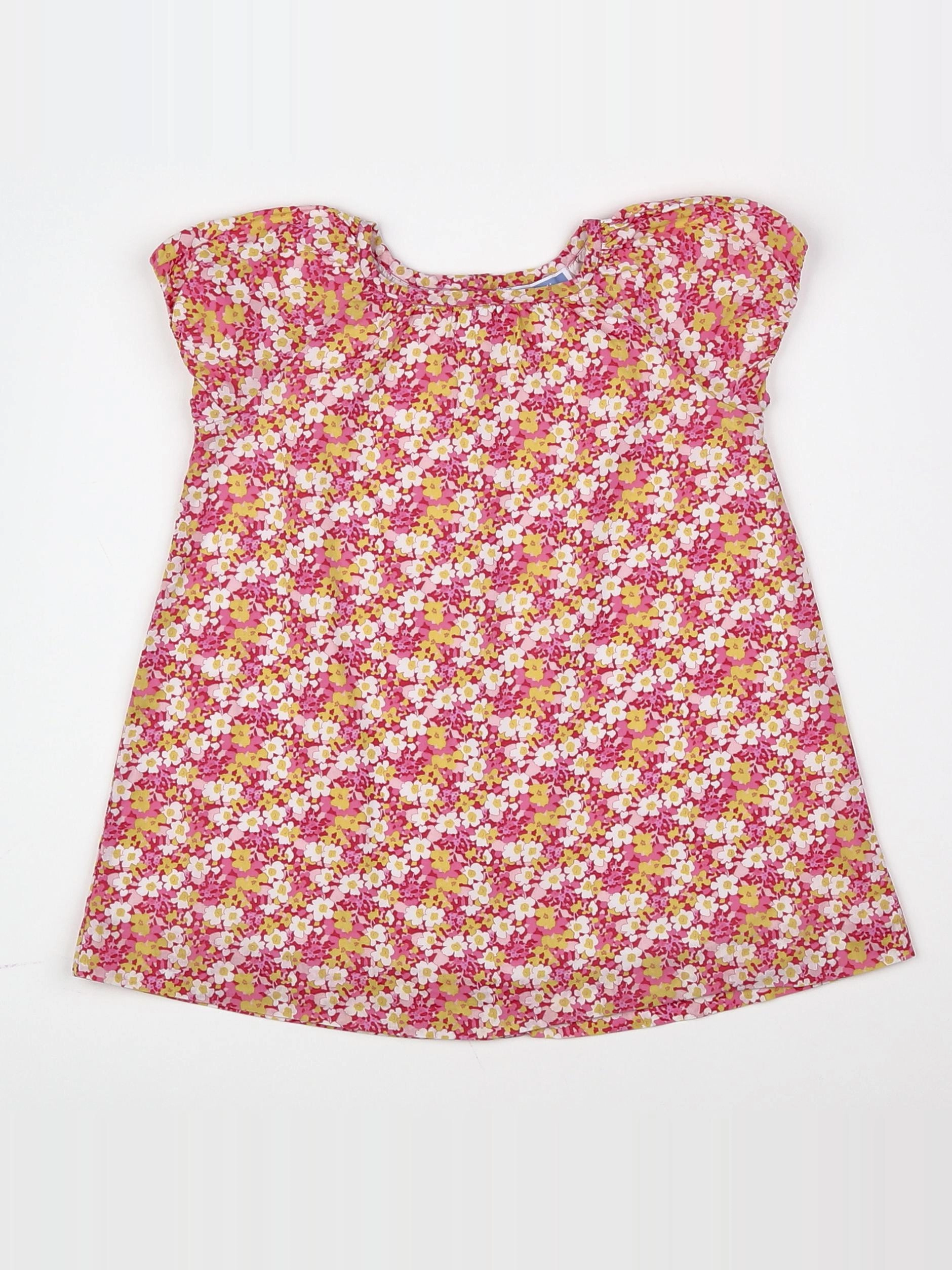 Jacadi - robe rose - 12 mois