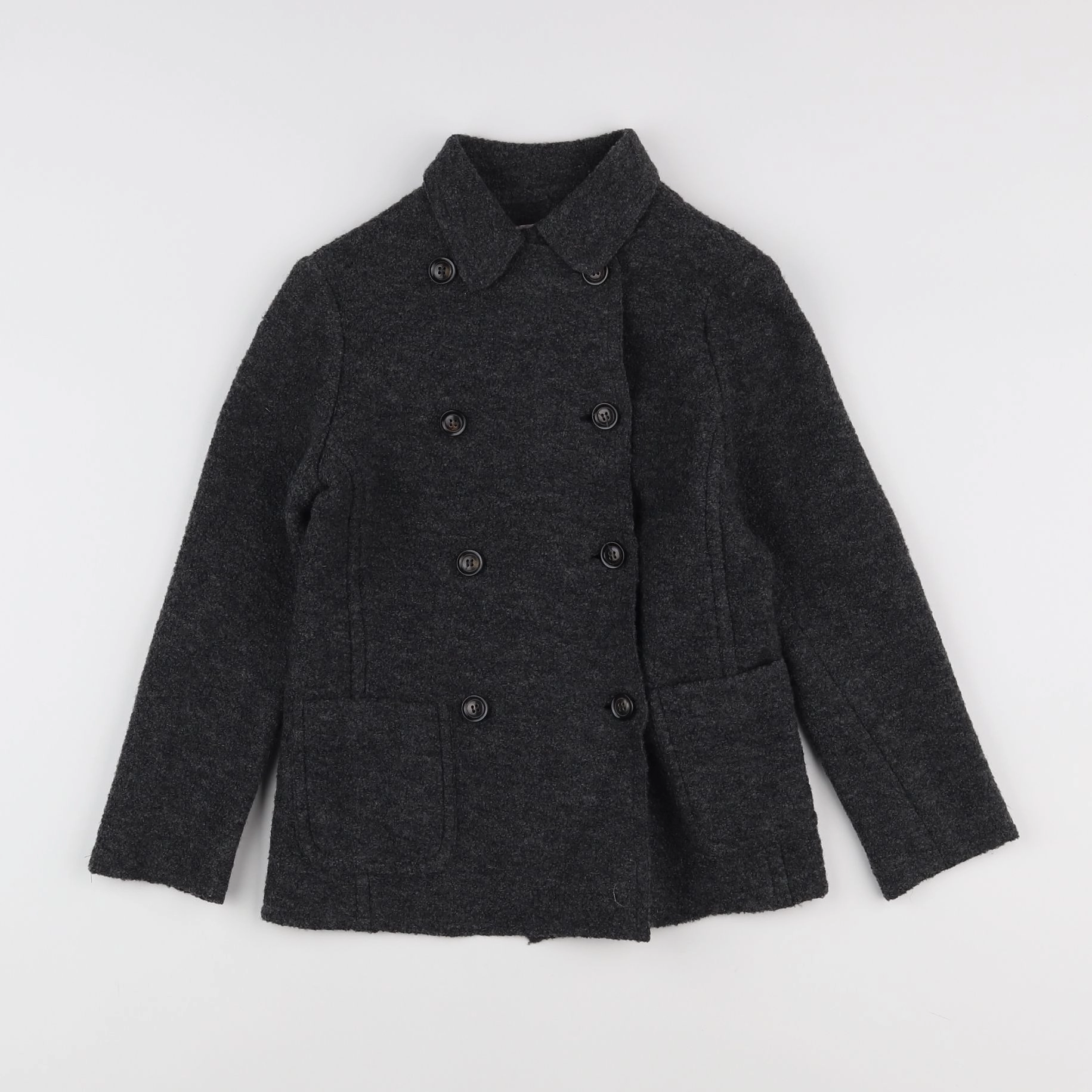 Bonpoint - manteau gris - 6 ans