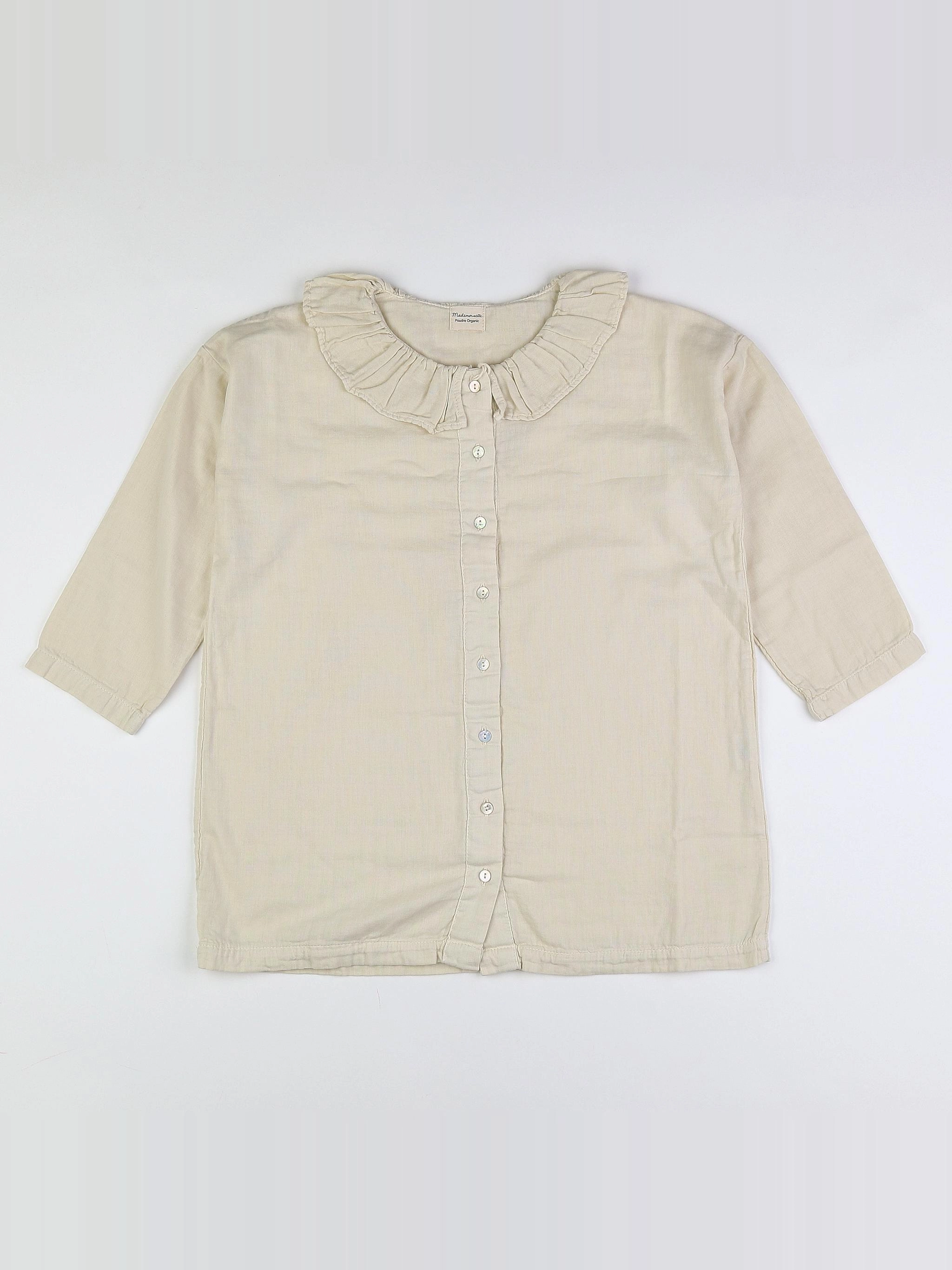 Poudre Organic - blouse beige (neuf) - 14 ans