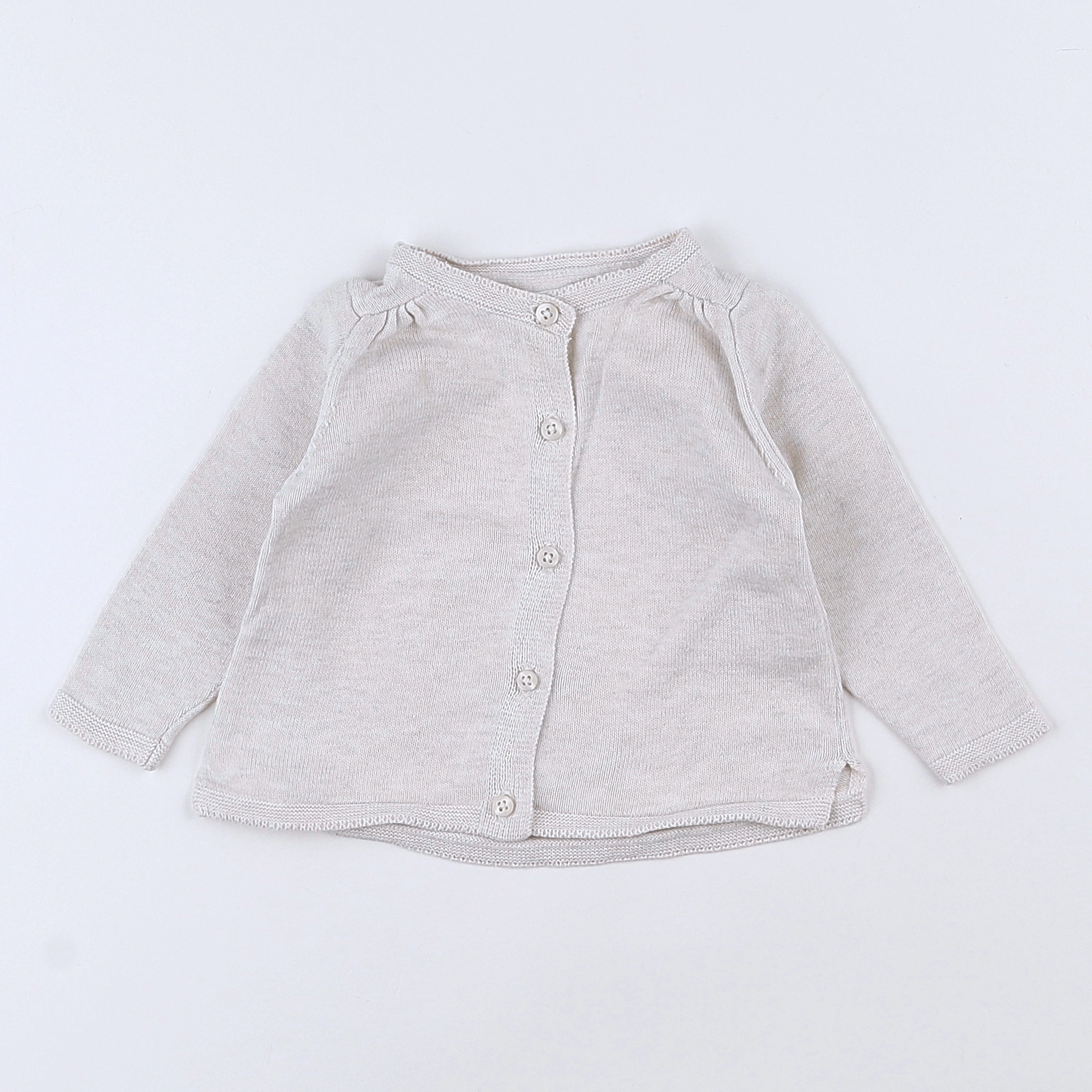Tape à l'oeil - gilet beige - 3 mois