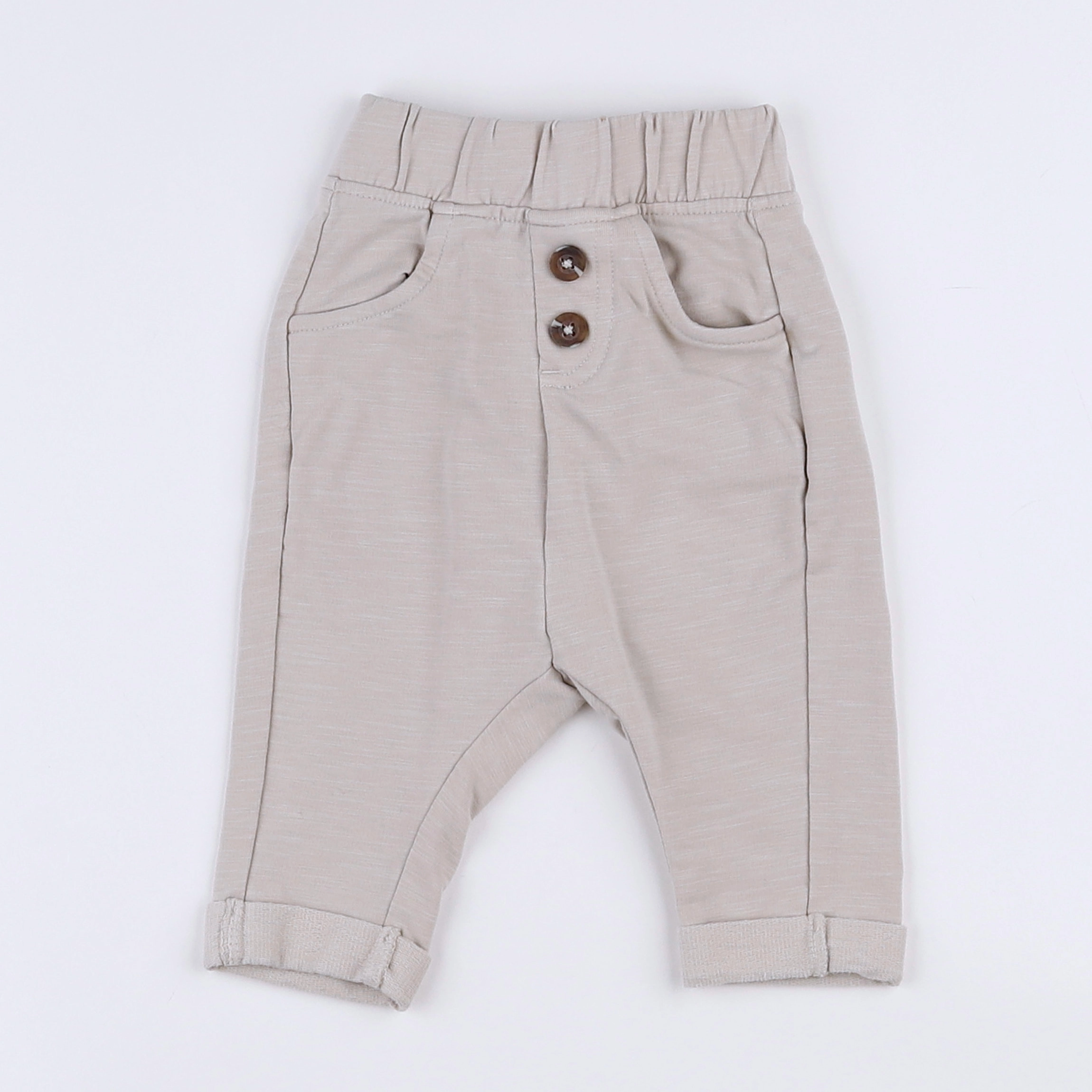 Tape à l'oeil - pantalon beige - 3 mois