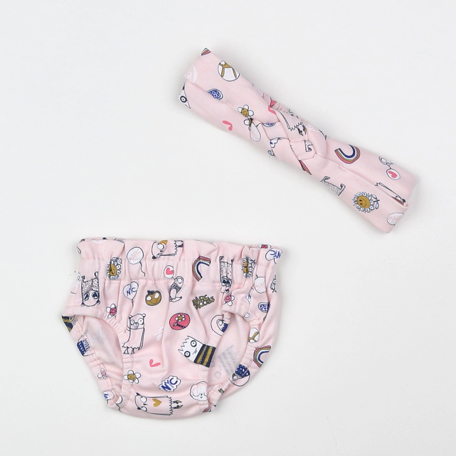 Little marc jacobs - bloomer rose - 1 mois